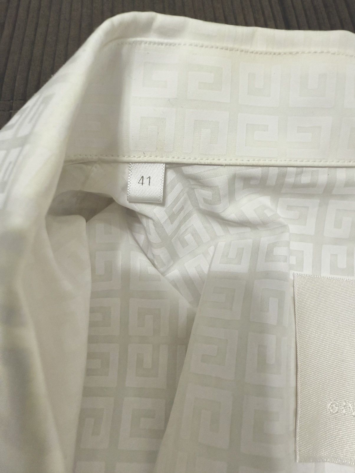 Givenchy Givenchy 4G Zip-Up Short Sleeve Shirt Size US L / EU 52-54 / 3 - 4 Thumbnail