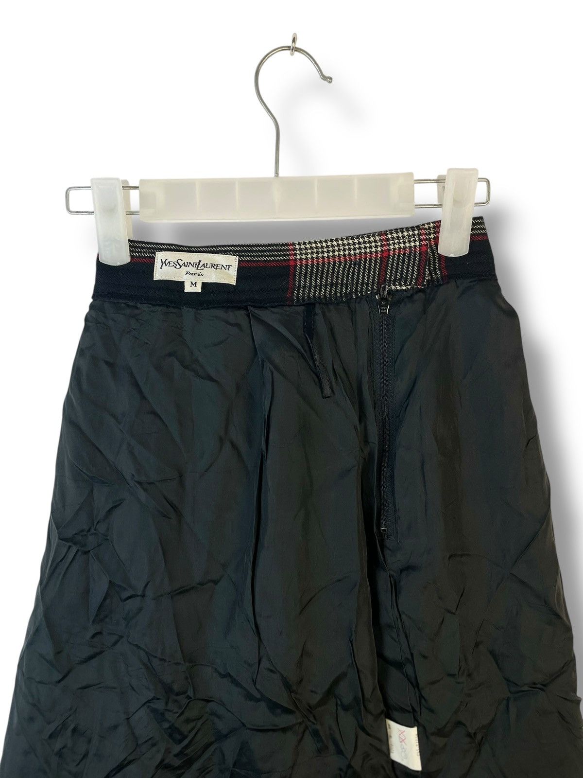 Yves Saint Laurent YVES SAINT LAURENT PARIS WOOL MIDI SKIRT Size 22" - 11 Thumbnail