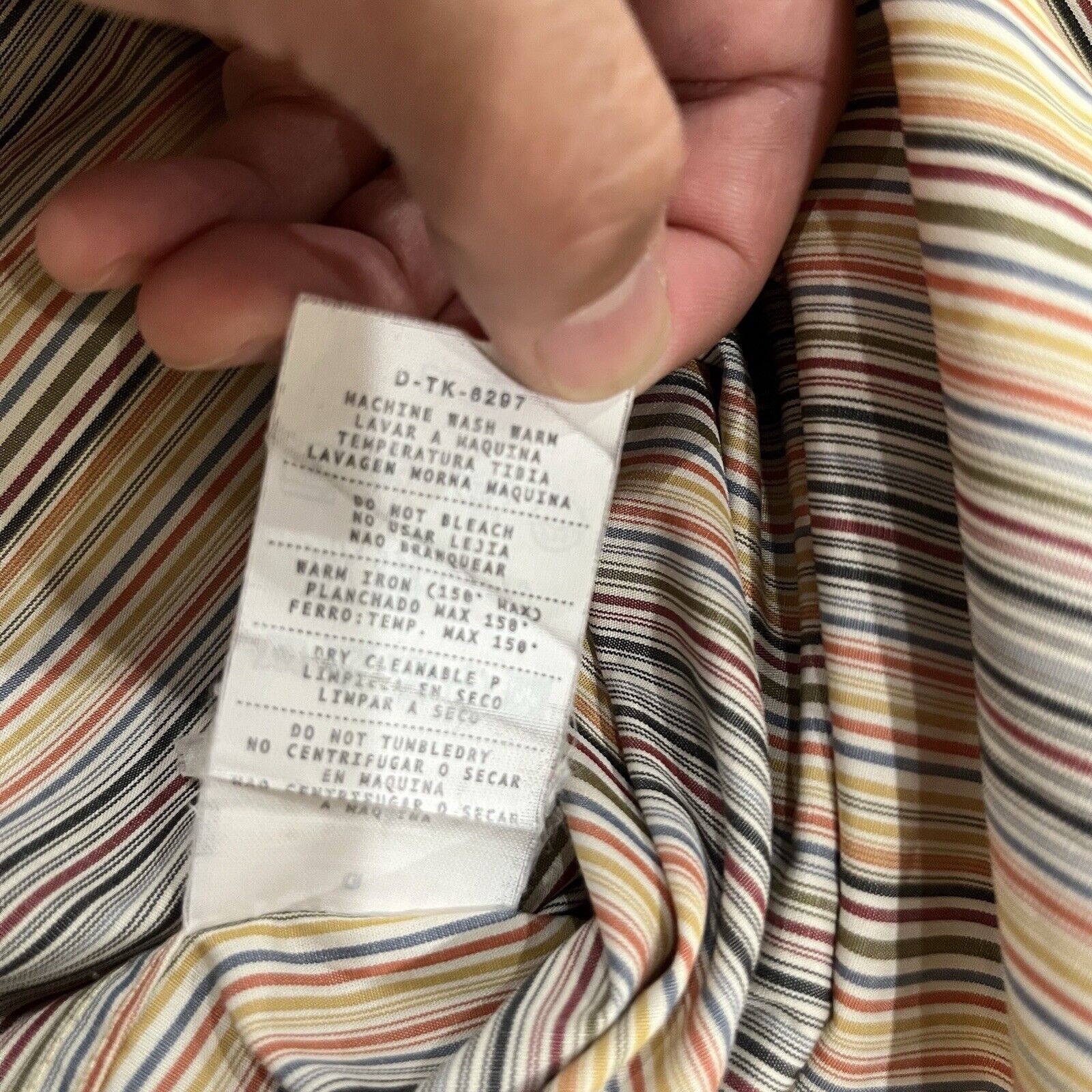 Ermenegildo Zegna Ermenegildo Zegna Shirt Men 2XLarge Multi Color Barcode Size US XXL / EU 58 / 5 - 8 Thumbnail