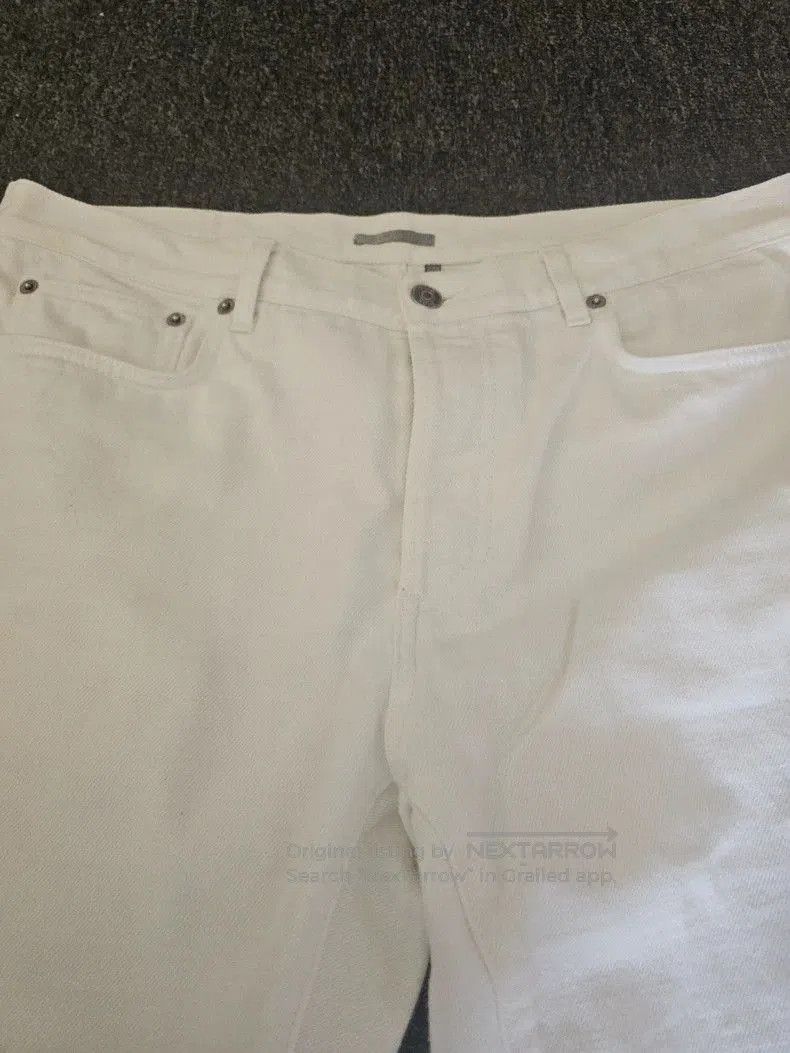 Dior Dior White Denim Jeans Size 34. Size US 34 / EU 50 - 2 Thumbnail