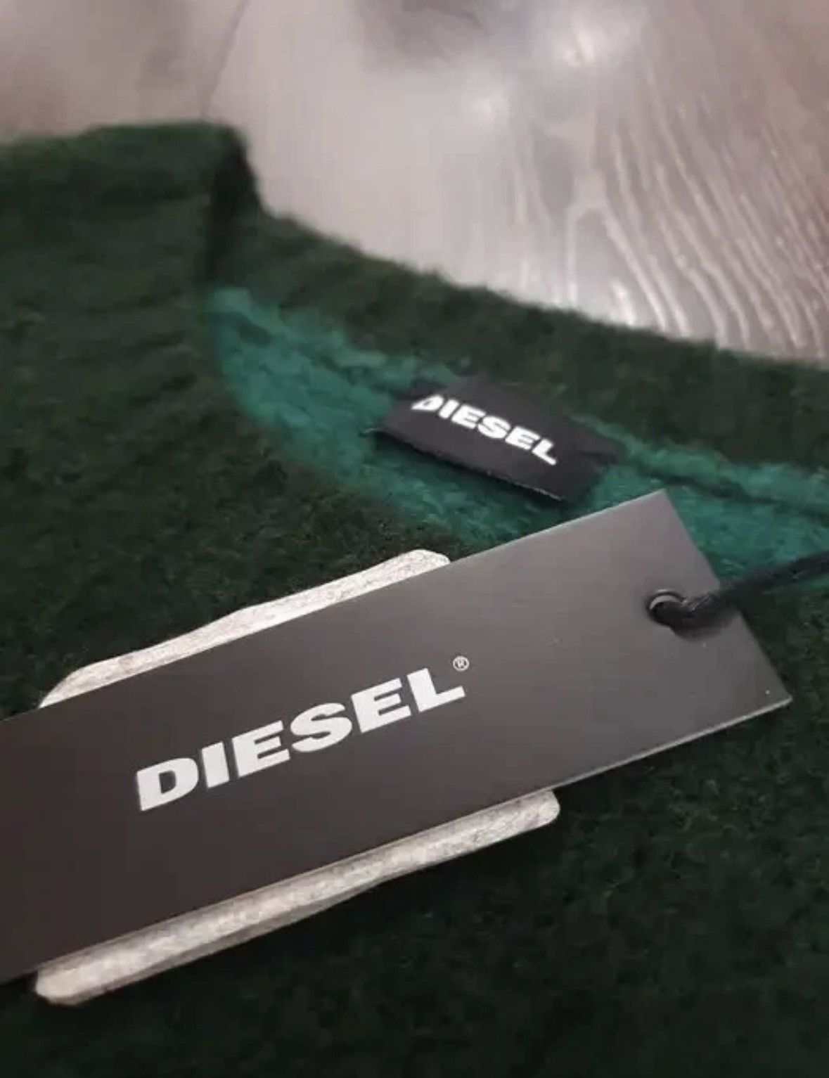 Diesel Diesel Mohair Cotrast Green Split Y2k Sweater Size US L / EU 52-54 / 3 - 4 Thumbnail