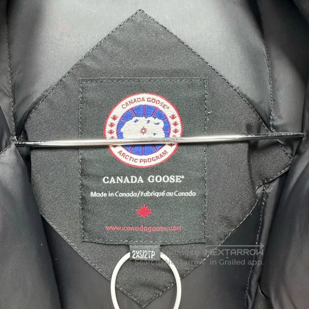 Canada Goose black parka coat with hood. Size XXS / US 00 / IT 34 - 4 Thumbnail