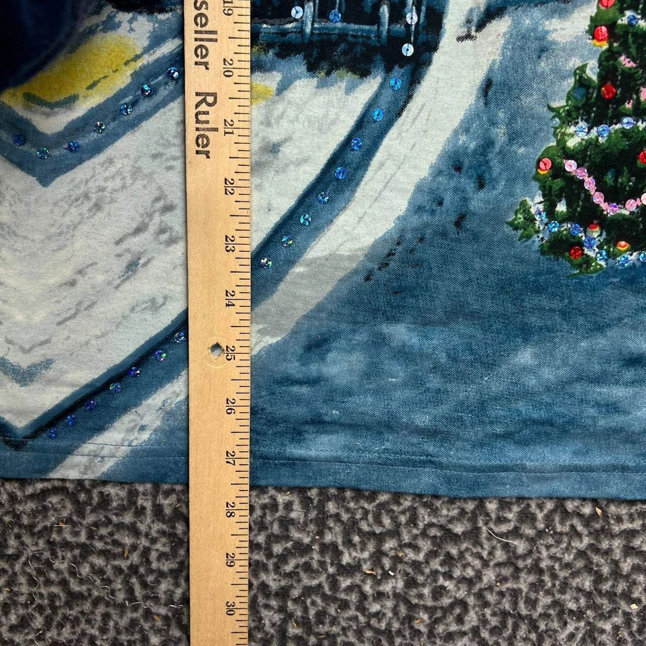 Other Vintage Collections Etc. Top Women XL Winter Holiday Cotton Size XL / US 12-14 / IT 48-50 - 6 Thumbnail