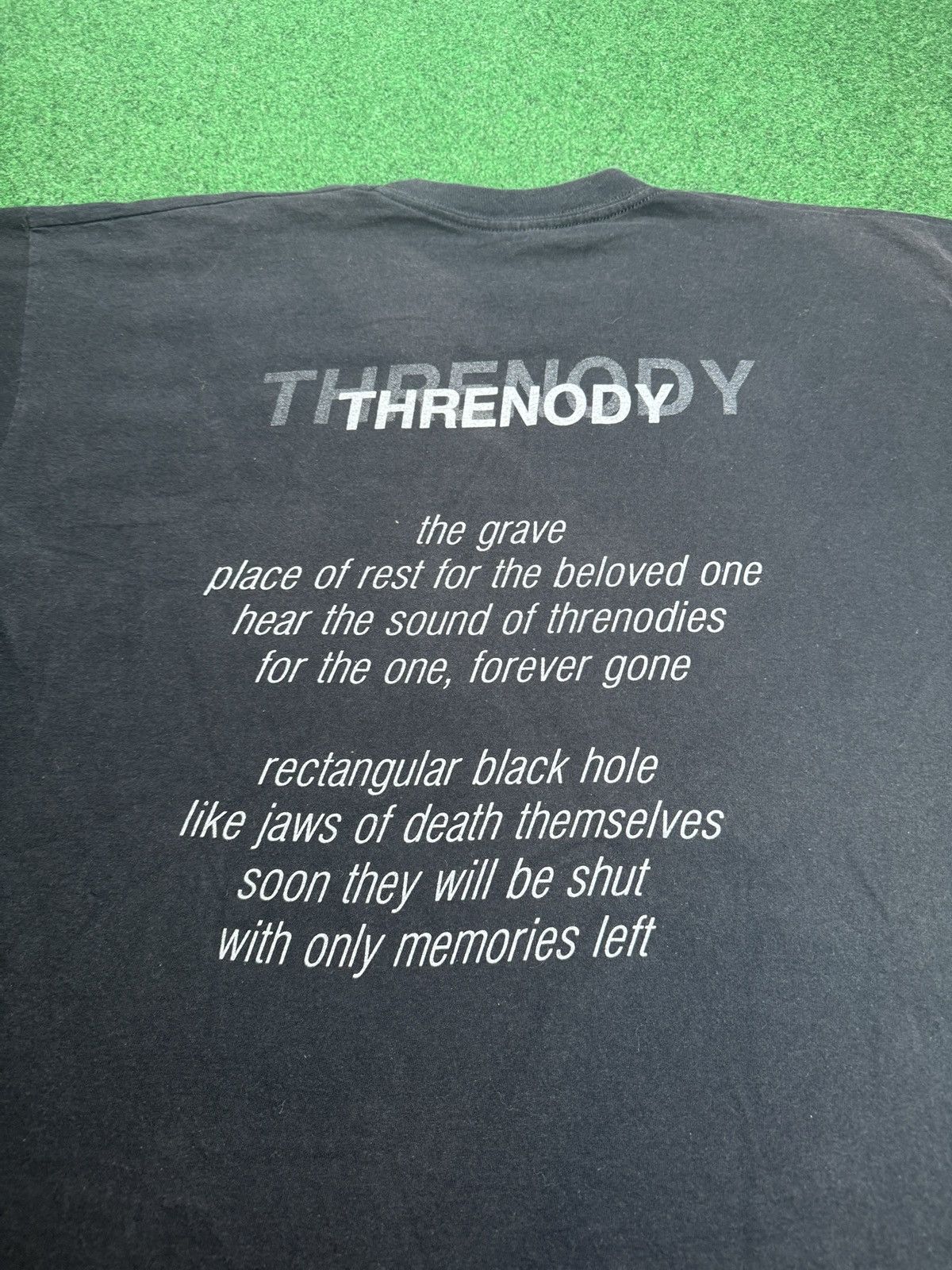 Band Tees × Vintage 90s death metal threnody ode to lamented band t shirt Size US XL / EU 56 / 4 - 6 Thumbnail