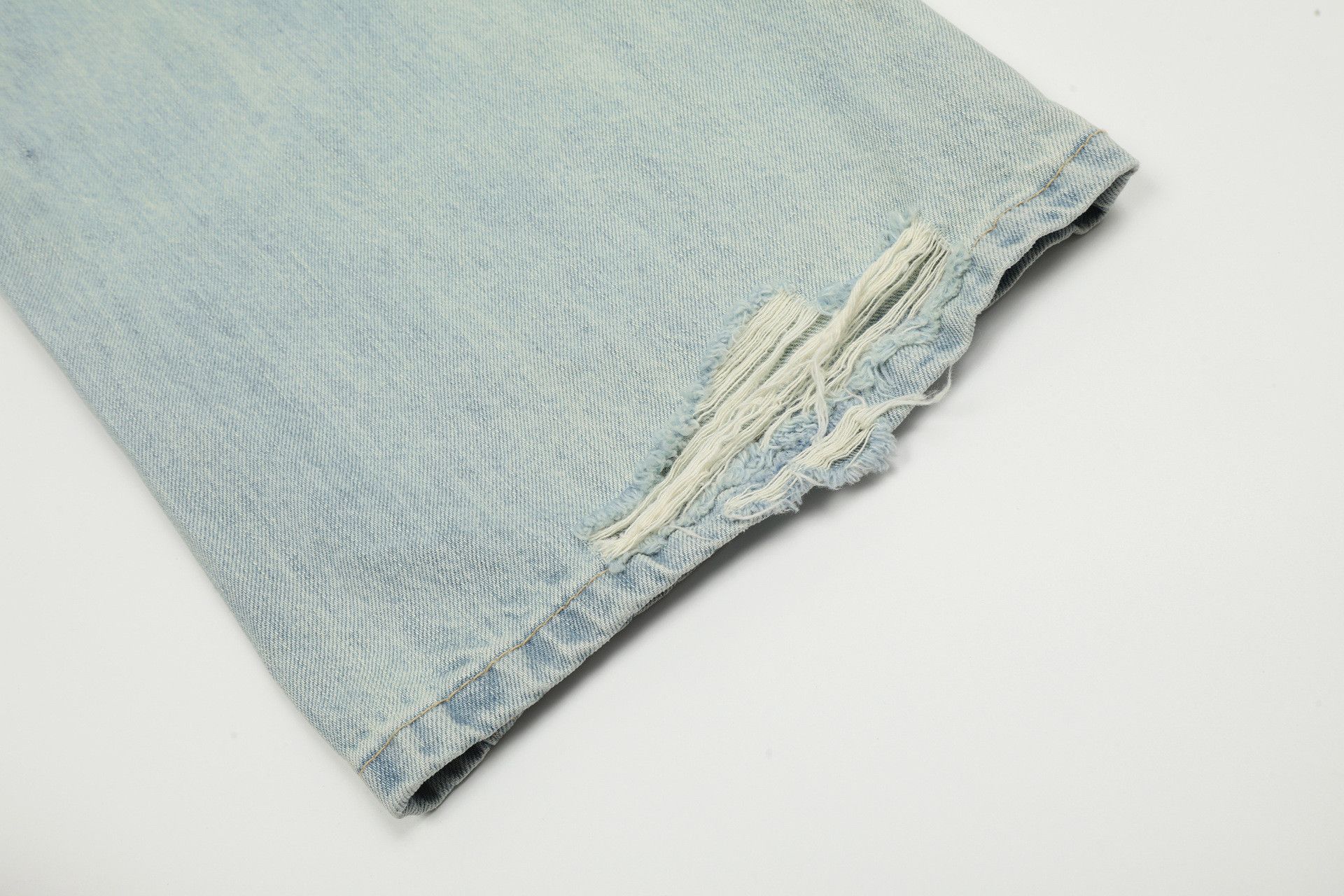 Vintage American men's vintage loose casual straight leg jeans Size US 32 / EU 48 - 6 Thumbnail