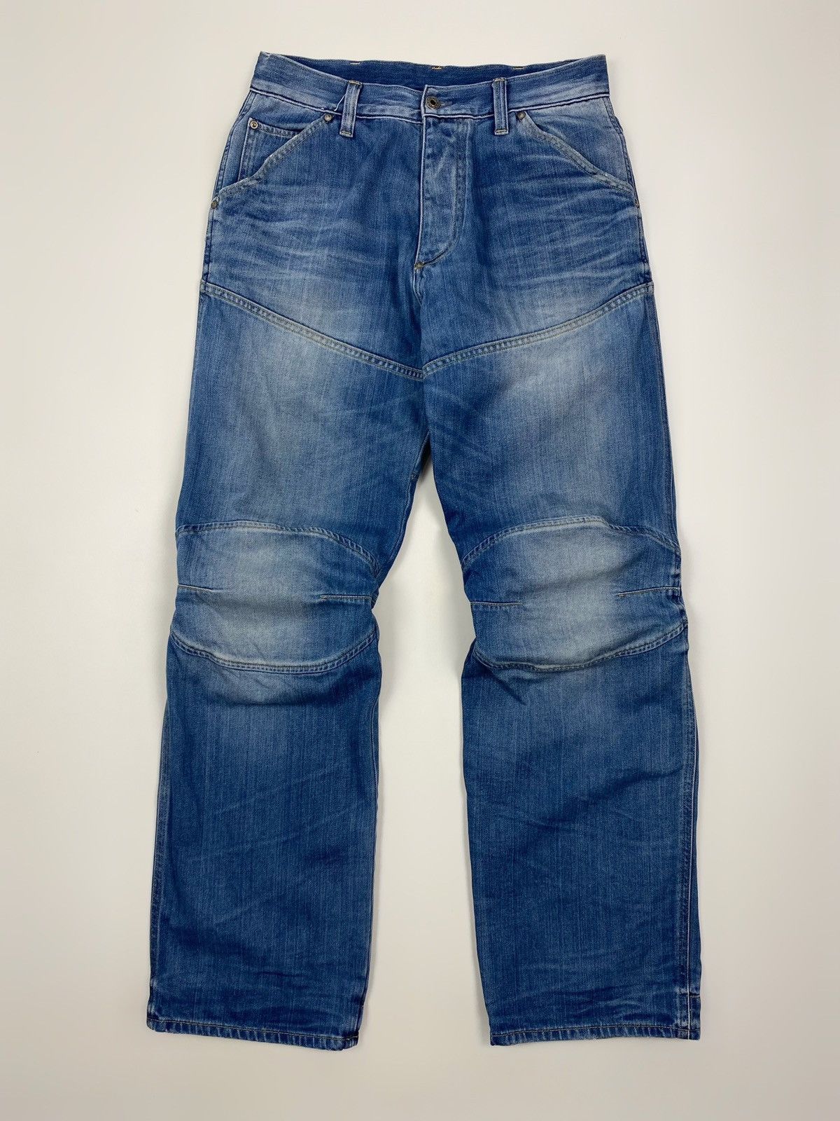 G-Star G-Star Raw 5620 Loose 3D Cut Washed Denim Pants 32X32 Size US 32 / EU 48 - 3 Thumbnail