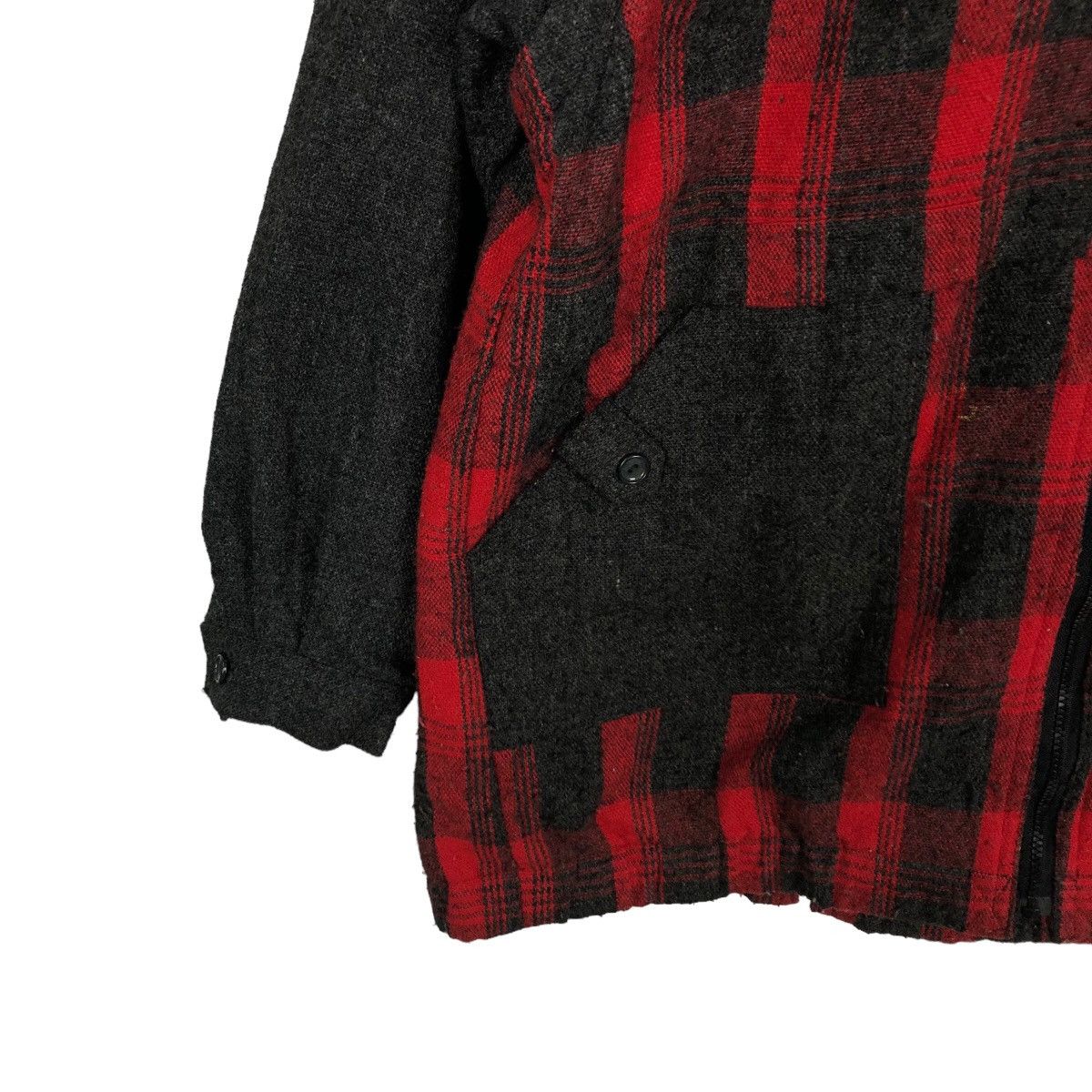 Japanese Brand PUNK WEAR TARTAN DESIGN CHERRY BEAR OVERSIZED JACKET Size US L / EU 52-54 / 3 - 3 Thumbnail