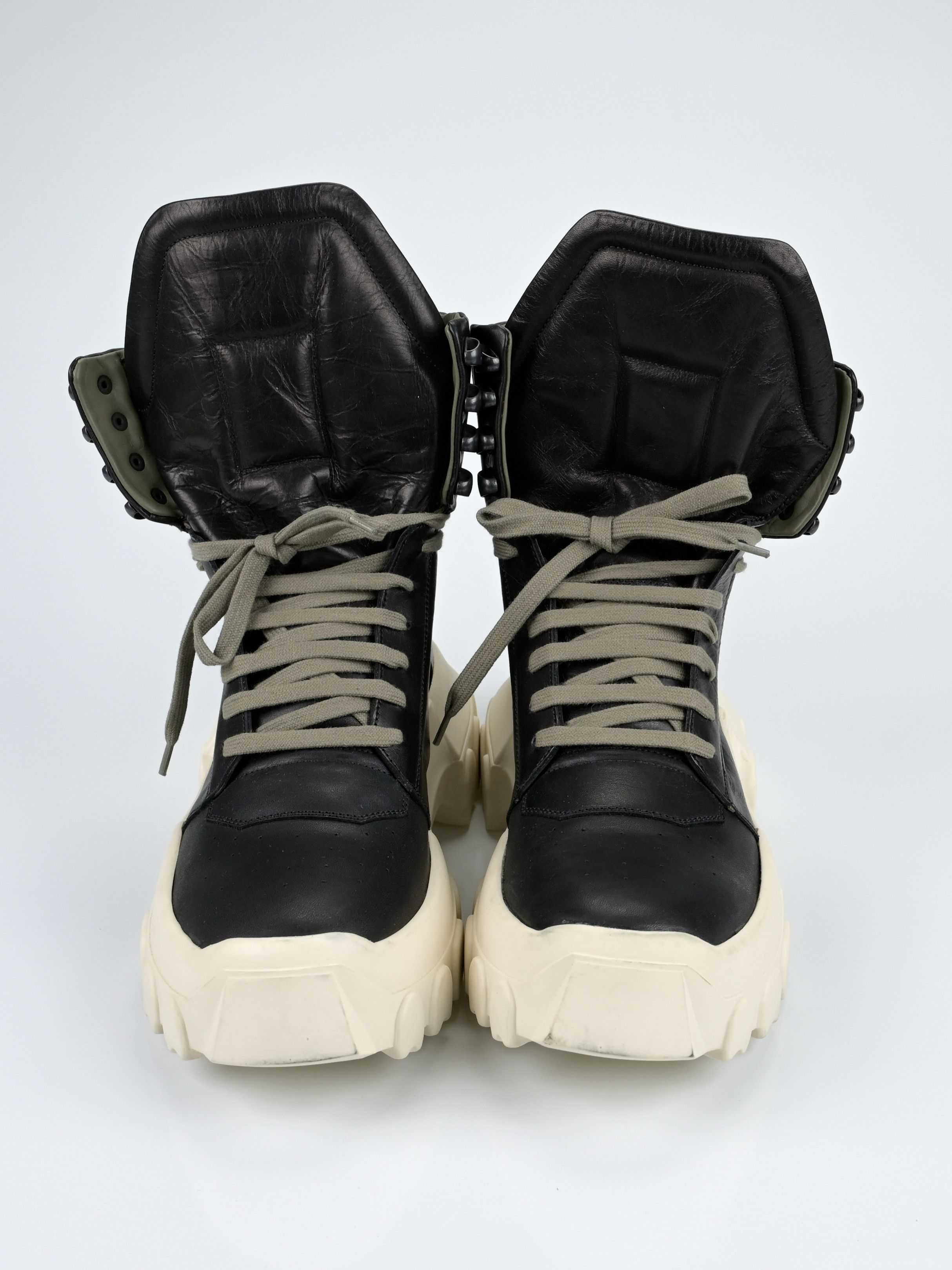 Rick Owens Tractor Boots Olive Interior Size US 9 / EU 42 - 2 Thumbnail