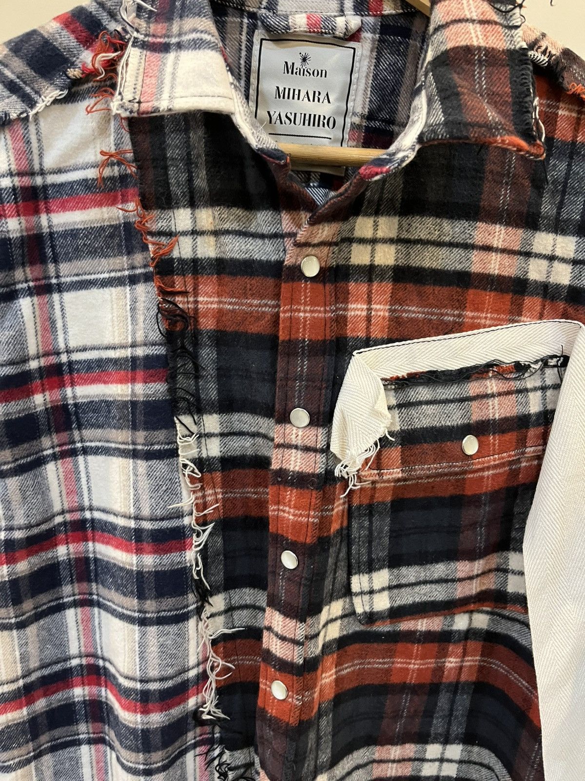 Maison MIHARA YASUHIRO Cut & Sew Flannel Size US S / EU 44-46 / 1 - 2 Thumbnail