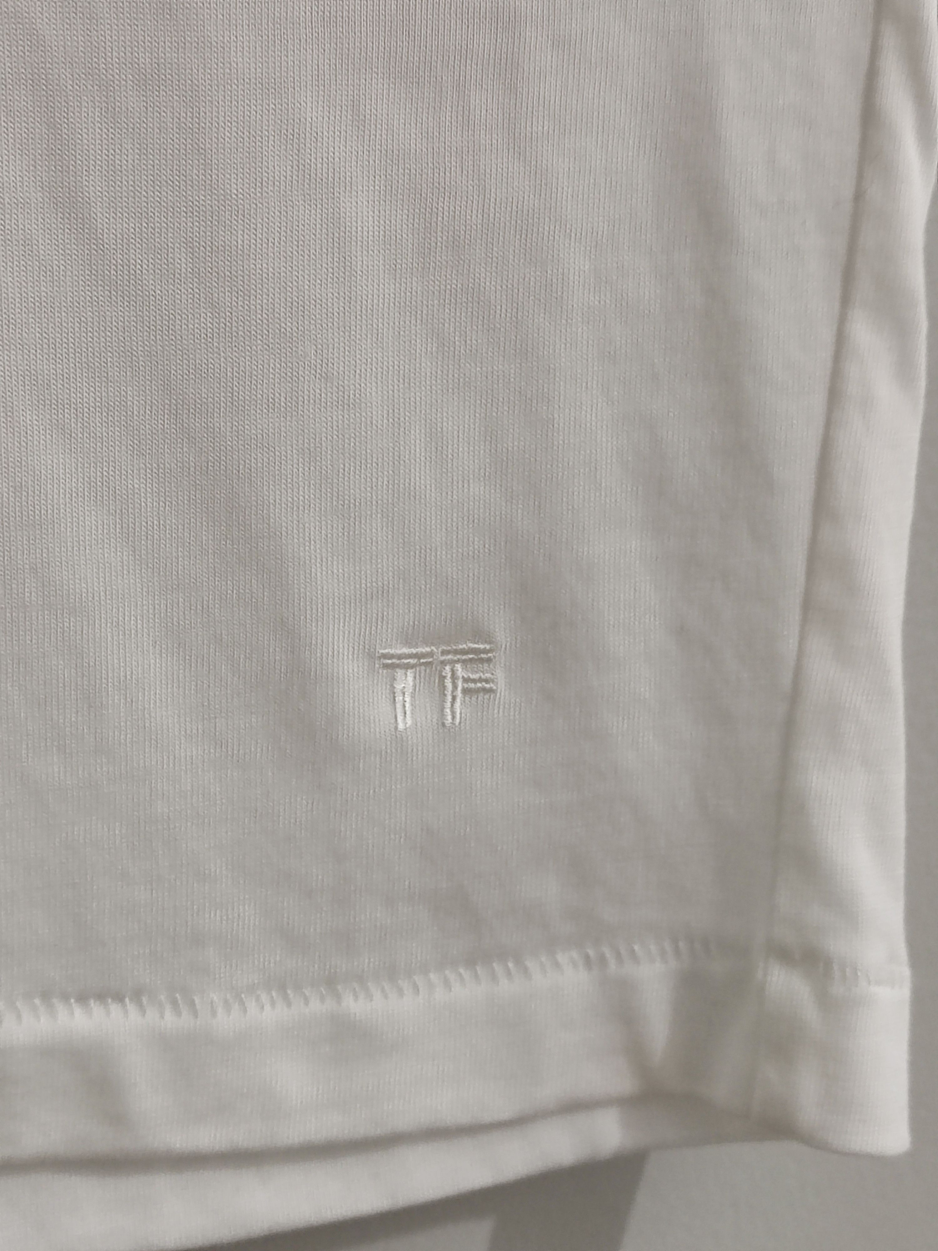 Tom Ford LYOCELL COTTON CREW NECK T-SHIRT Size US L / EU 52-54 / 3 - 4 Thumbnail