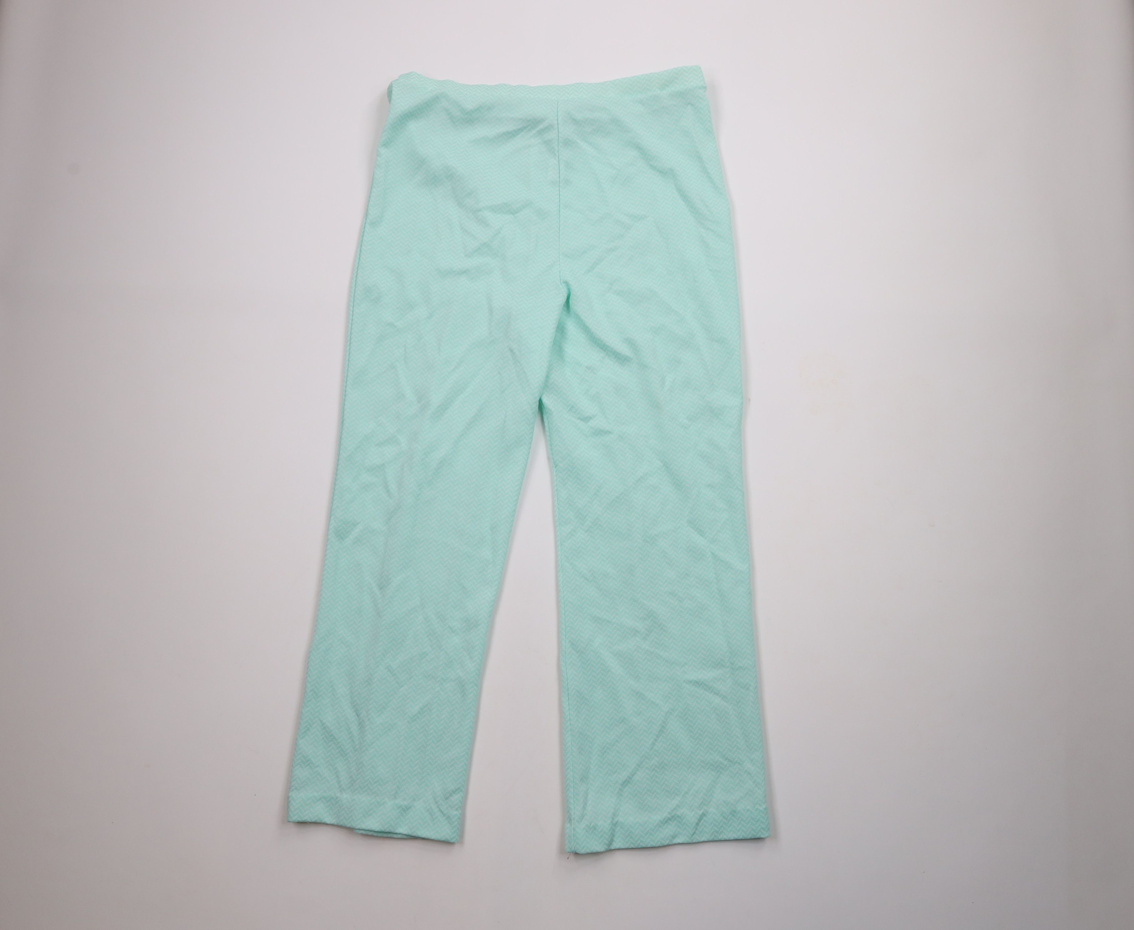 Vintage Vintage 70s Streetwear Knit Herringbone Bell Bottoms Pants Size 38" / US 16 / IT 52 - 9 Thumbnail