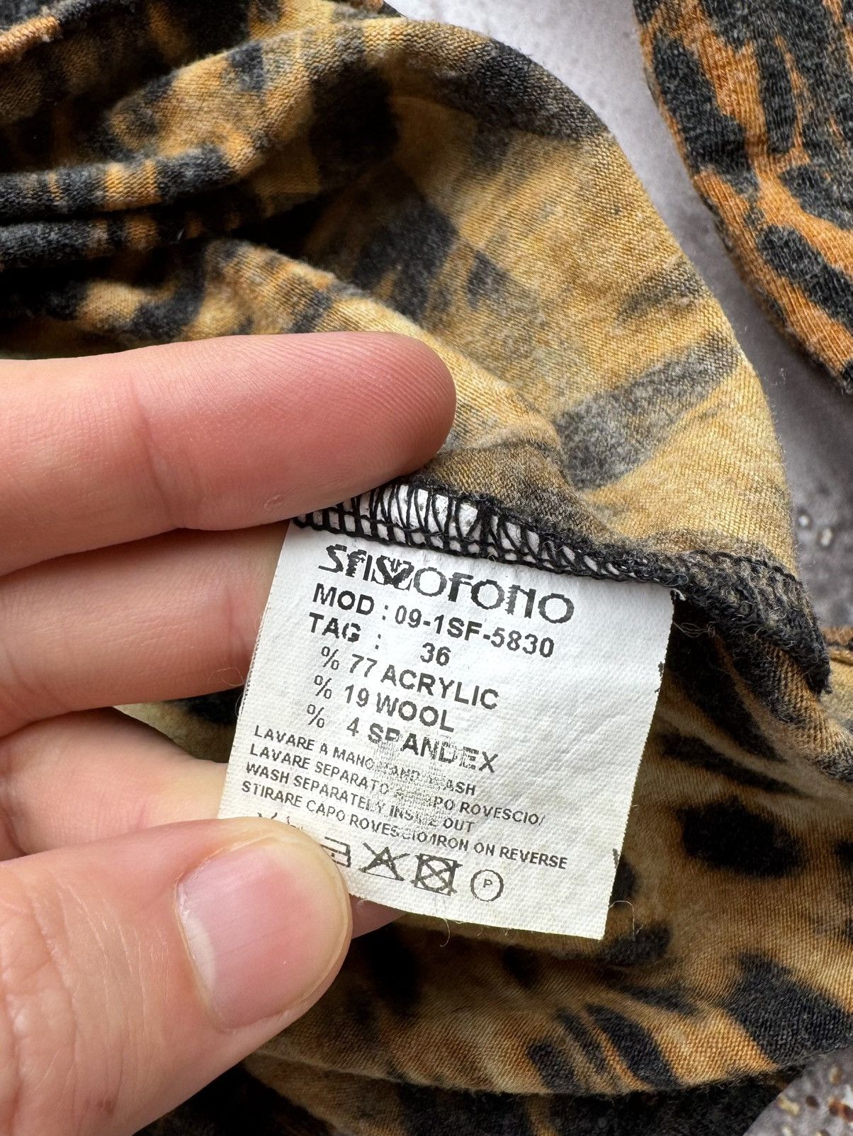 Japanese Brand × Vintage Vintage Animal Long Sleeve Size S / US 4 / IT 40 - 6 Thumbnail