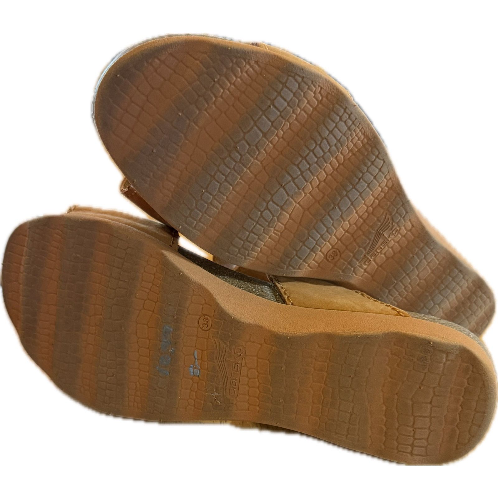 Dansko Dansko Maddy Slide Sandals Womens Brown 7.5M Size US 7.5 / IT 37.5 - 7 Thumbnail