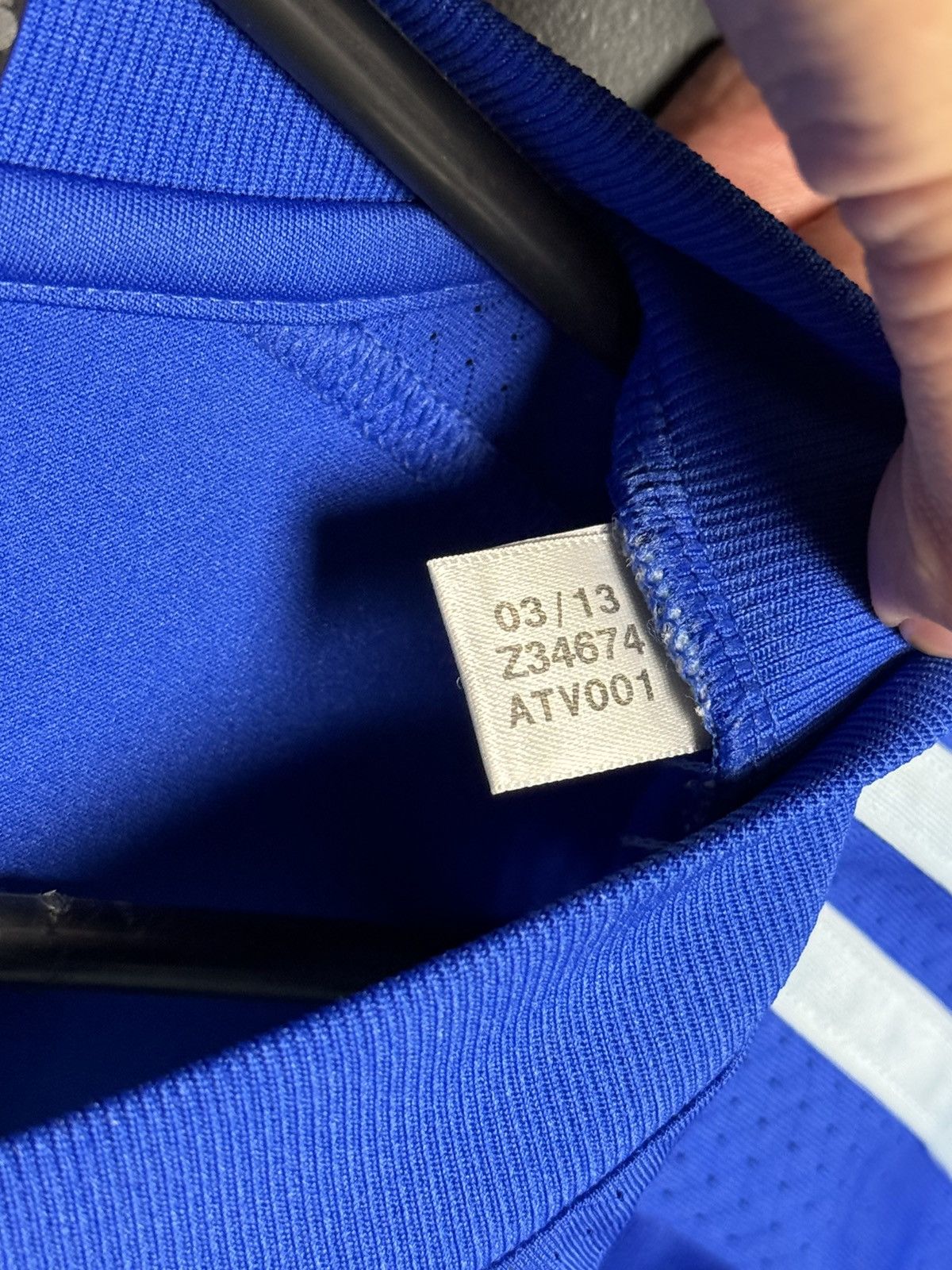 Adidas Dynamo Kyiv 13/14 Away Football Long Sleeve T-Shirt Size US S / EU 44-46 / 1 - 10 Thumbnail
