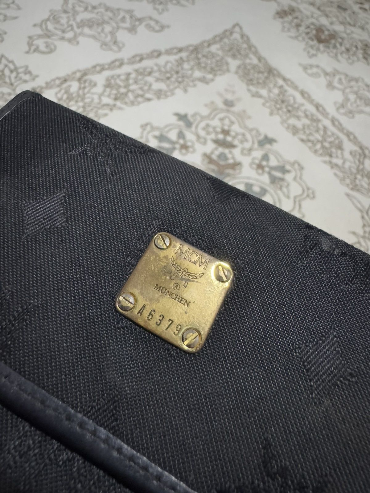 MCM × Vintage VTG MCM Munchen Monogram Bifold Medium Size Size ONE SIZE - 4 Thumbnail