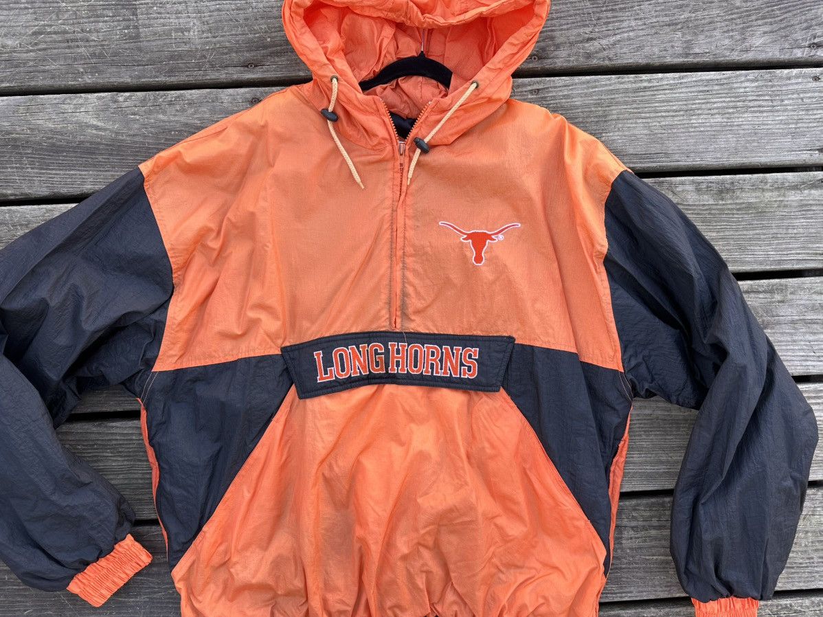 Vintage Vintage Texas Longhorns Pullover Jacket Size US XL / EU 56 / 4 - 3 Thumbnail