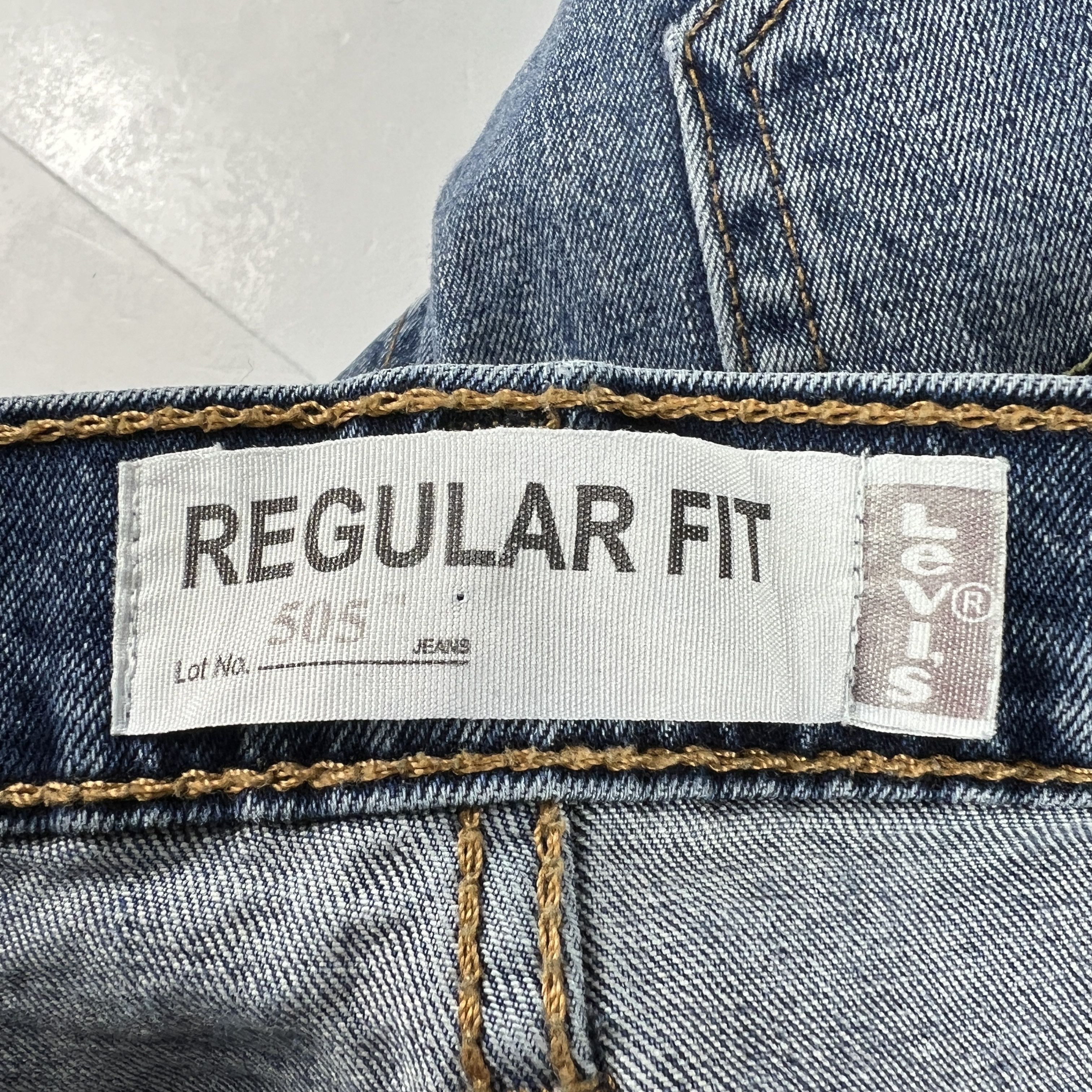 Levi's Levi's Jeans 505 Straight Leg Blue Faded Stretch Denim Size US 32 / EU 48 - 10 Thumbnail