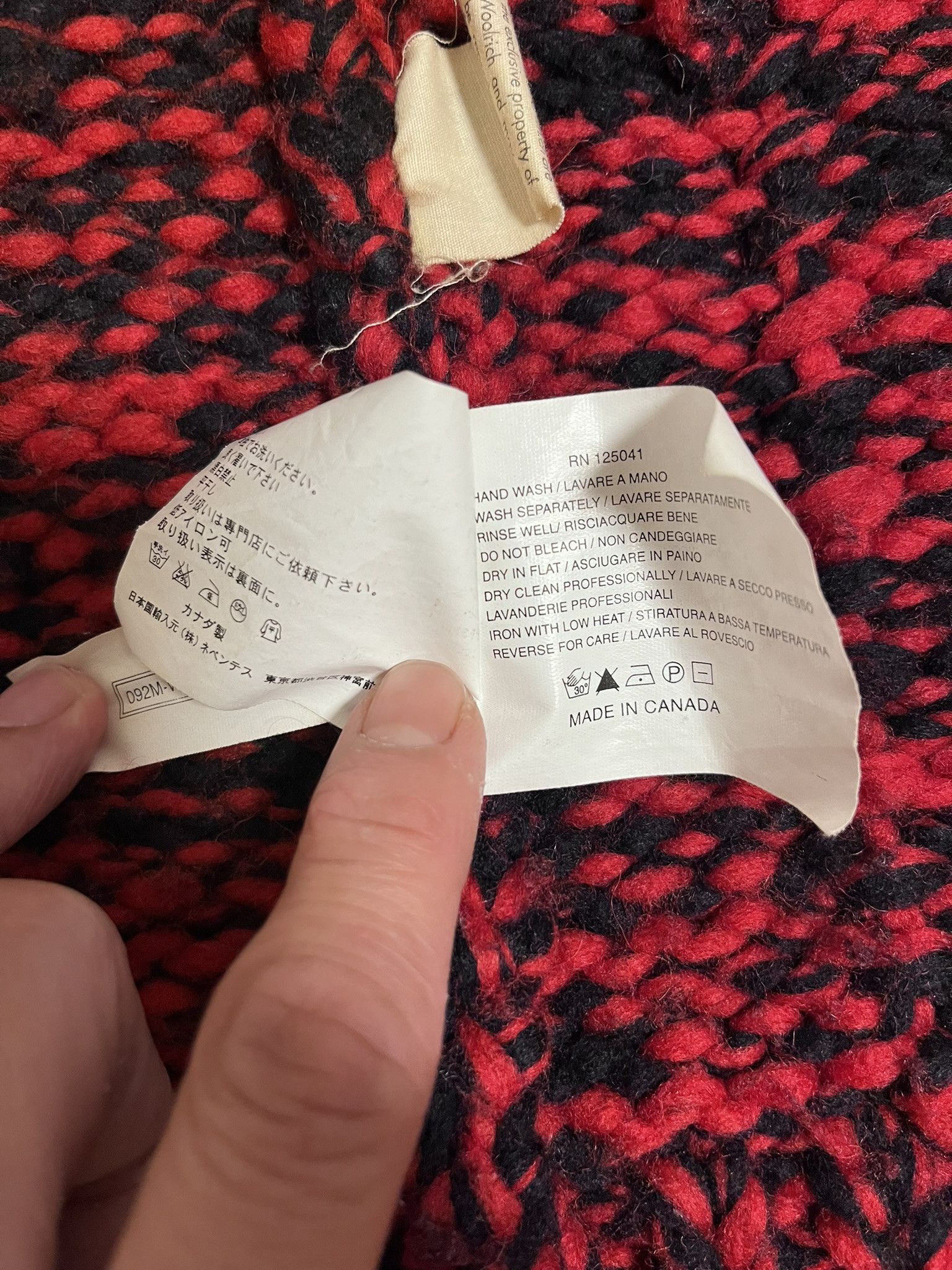 Woolrich Woolen Mills wool knit vest Size US S / EU 44-46 / 1 - 6 Thumbnail