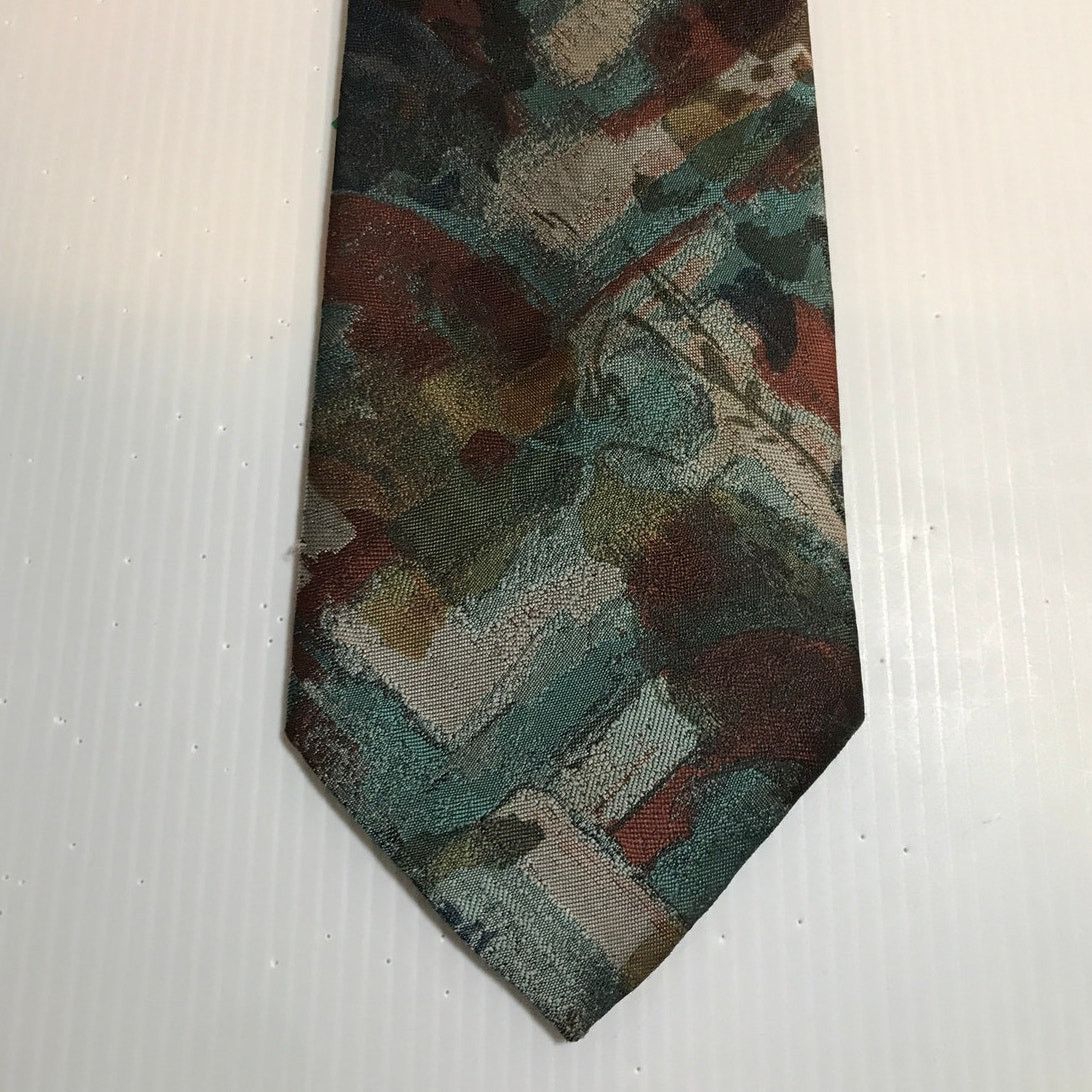 Other Wembley Vintage Abstract Short Wide Necktie Size ONE SIZE - 1 Thumbnail