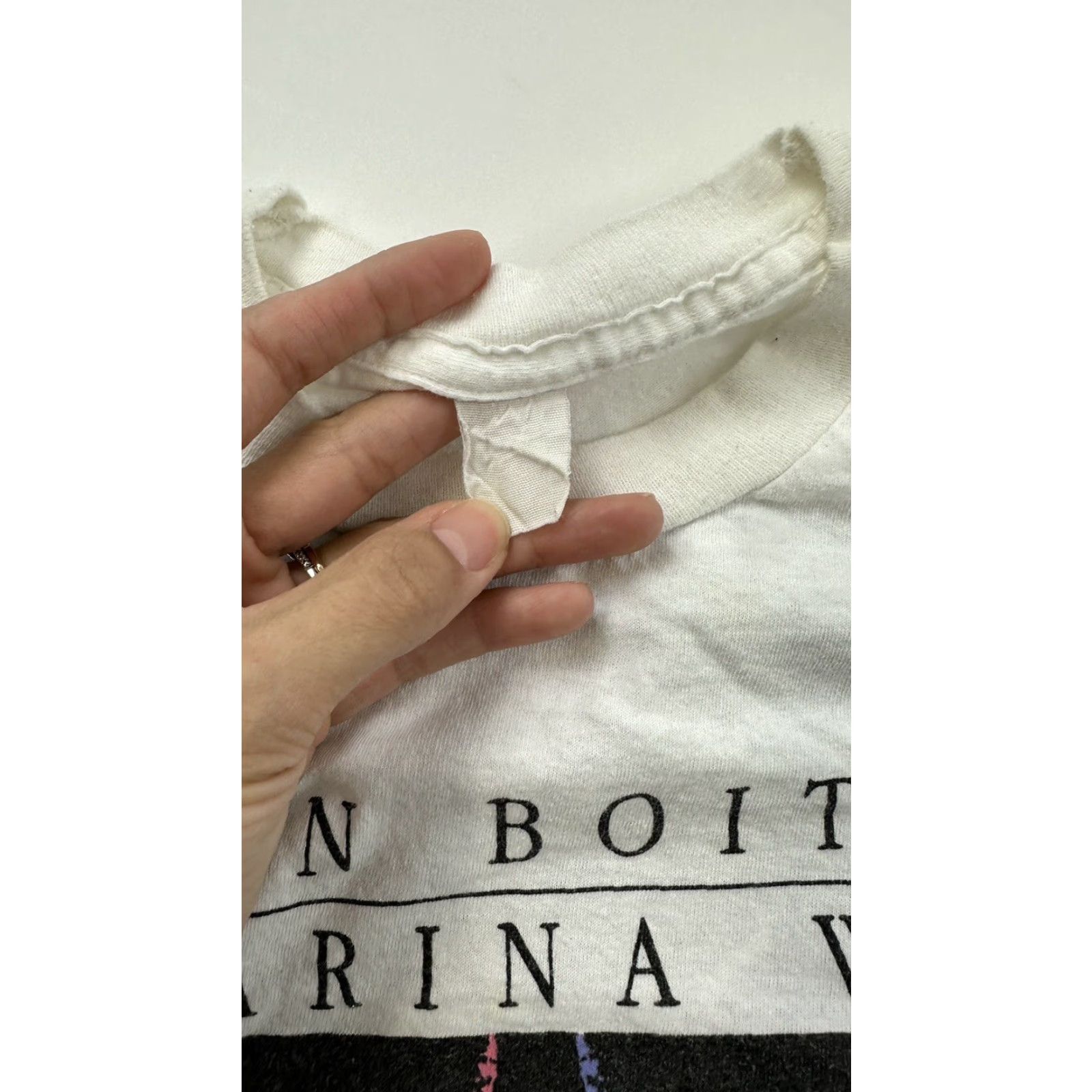 Vintage VINTAGE Skating T Shirt Men’s Small White Brian Boitano Katarina Witt Sports 90s Mens Size US S / EU 44-46 / 1 - 7 Thumbnail