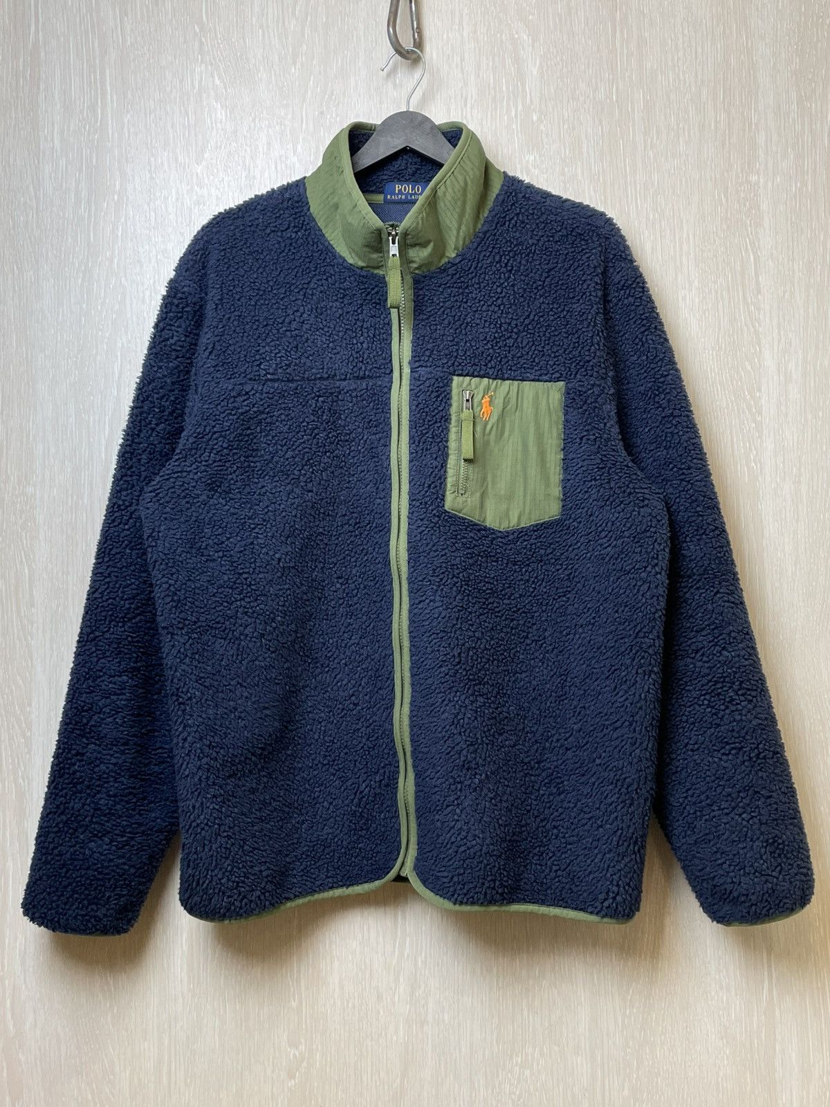 Polo Ralph Lauren Polo Ralph Lauren Full-Zip Fleece Jacket Size US L / EU 52-54 / 3 - 1 Thumbnail