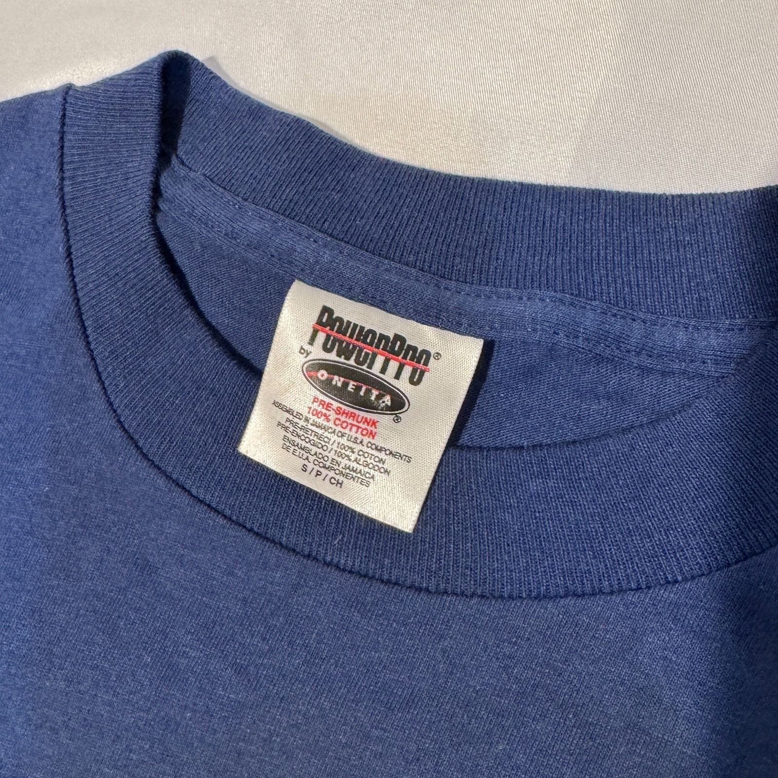 Other Vintage Y2K PowerPro Oneita Slam Dunk Basketball Puff Print Size US L / EU 52-54 / 3 - 3 Thumbnail