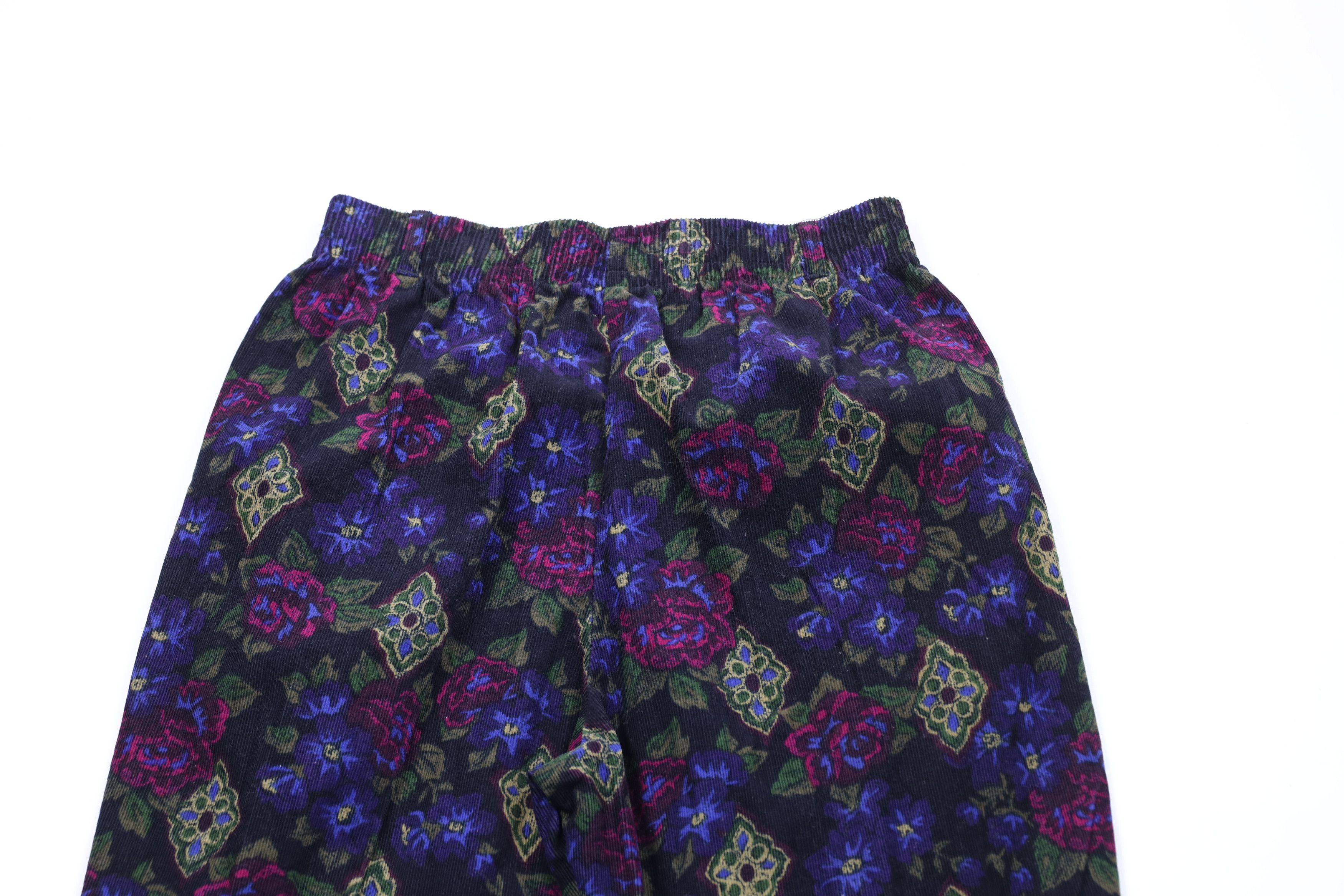 Vintage Vintage 90s Streetwear All Over Print Corduroy Pants USA Size 40" / US 18 - 10 Thumbnail