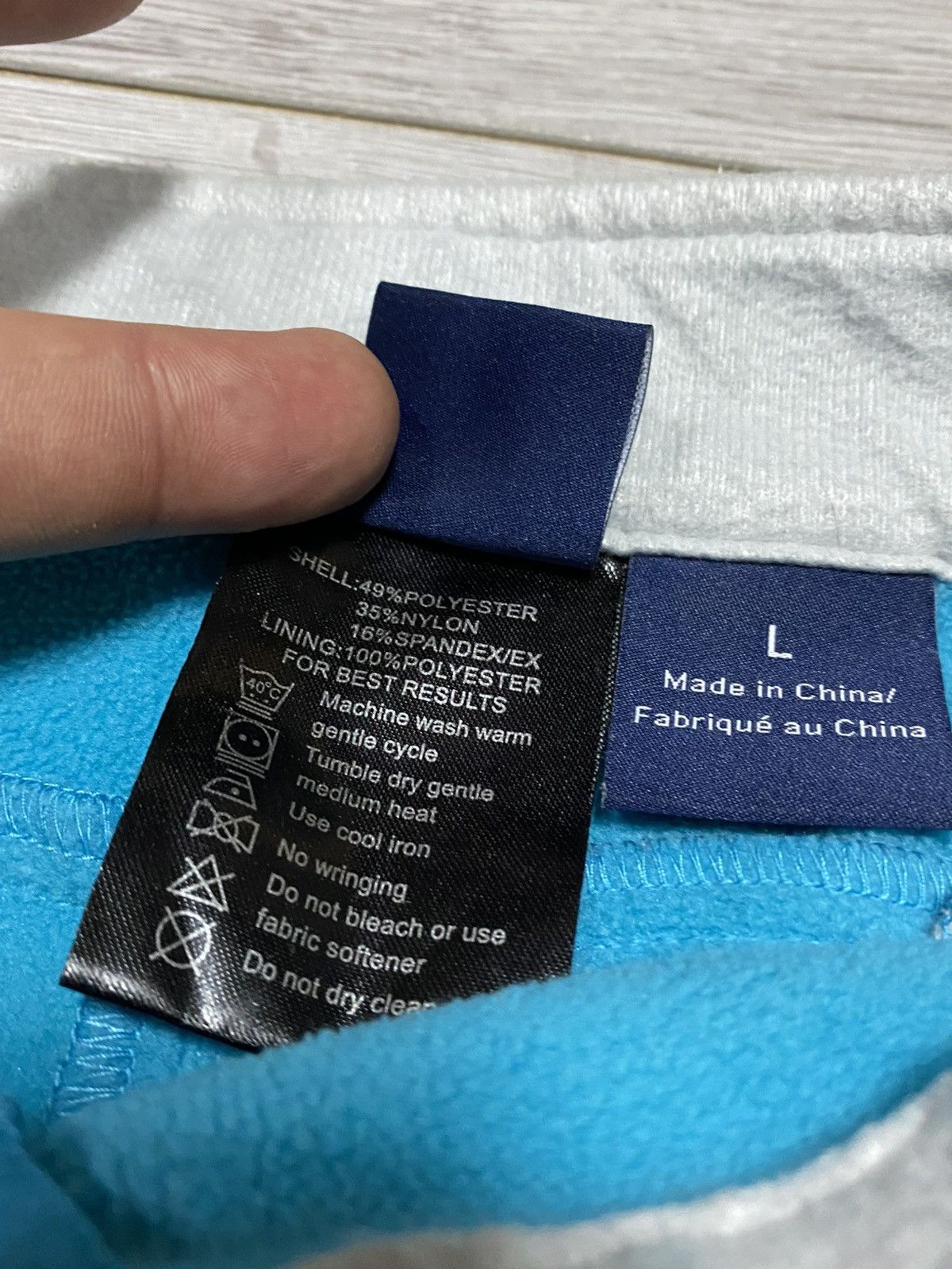 Arc'teryx Arcteryx wind-stopper Soft-shell fleece pants bird Size 30" / US 8 / IT 44 - 5 Thumbnail