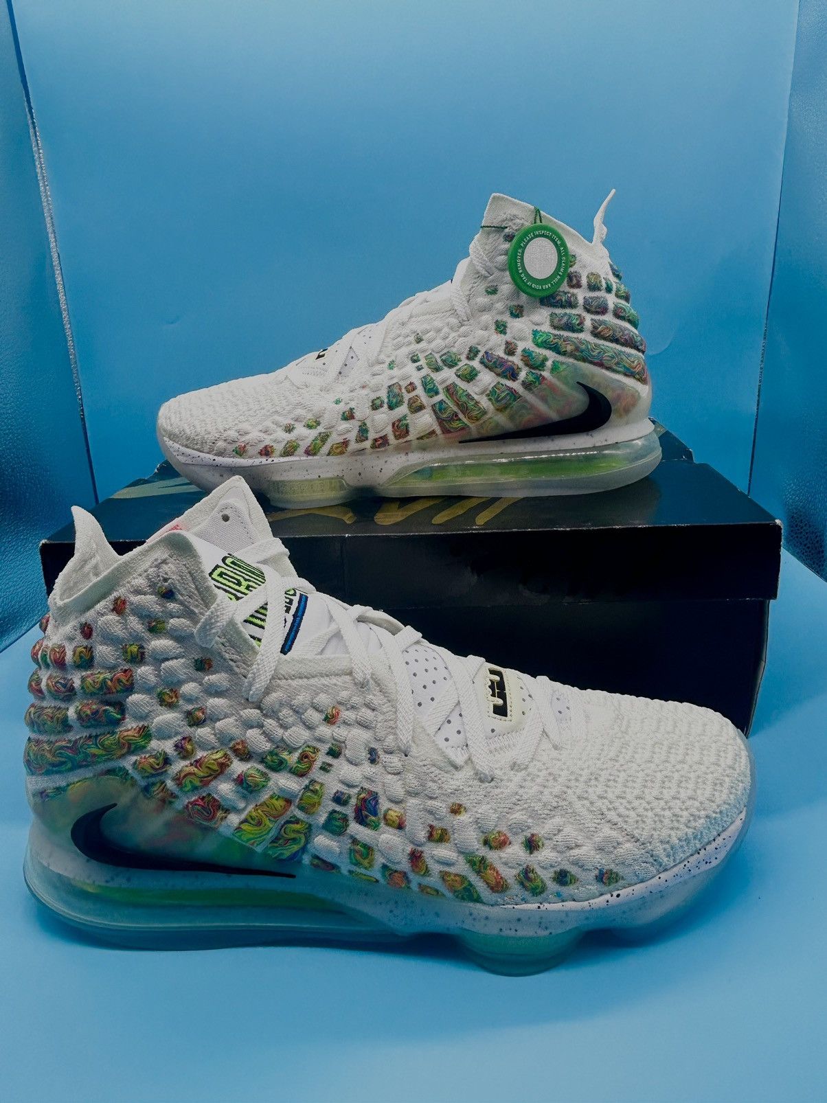 Nike Size 13- Nike Lebron 17 “Air Command Force” 2020 Size US 13 / EU 46 - 5 Thumbnail