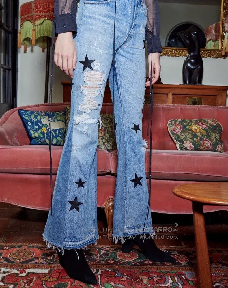 Amiri Amiri Size 25 Women's star jeans Size 25" / US 0 / IT 36 - 8 Thumbnail