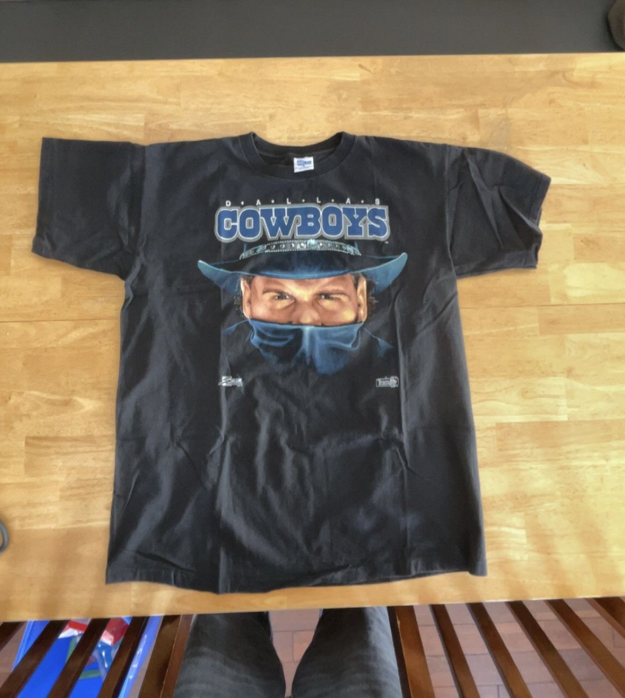 NFL × Vintage Vintage 90s Dallas Cowboys graphic tee Size US XL / EU 56 / 4 - 1 Thumbnail