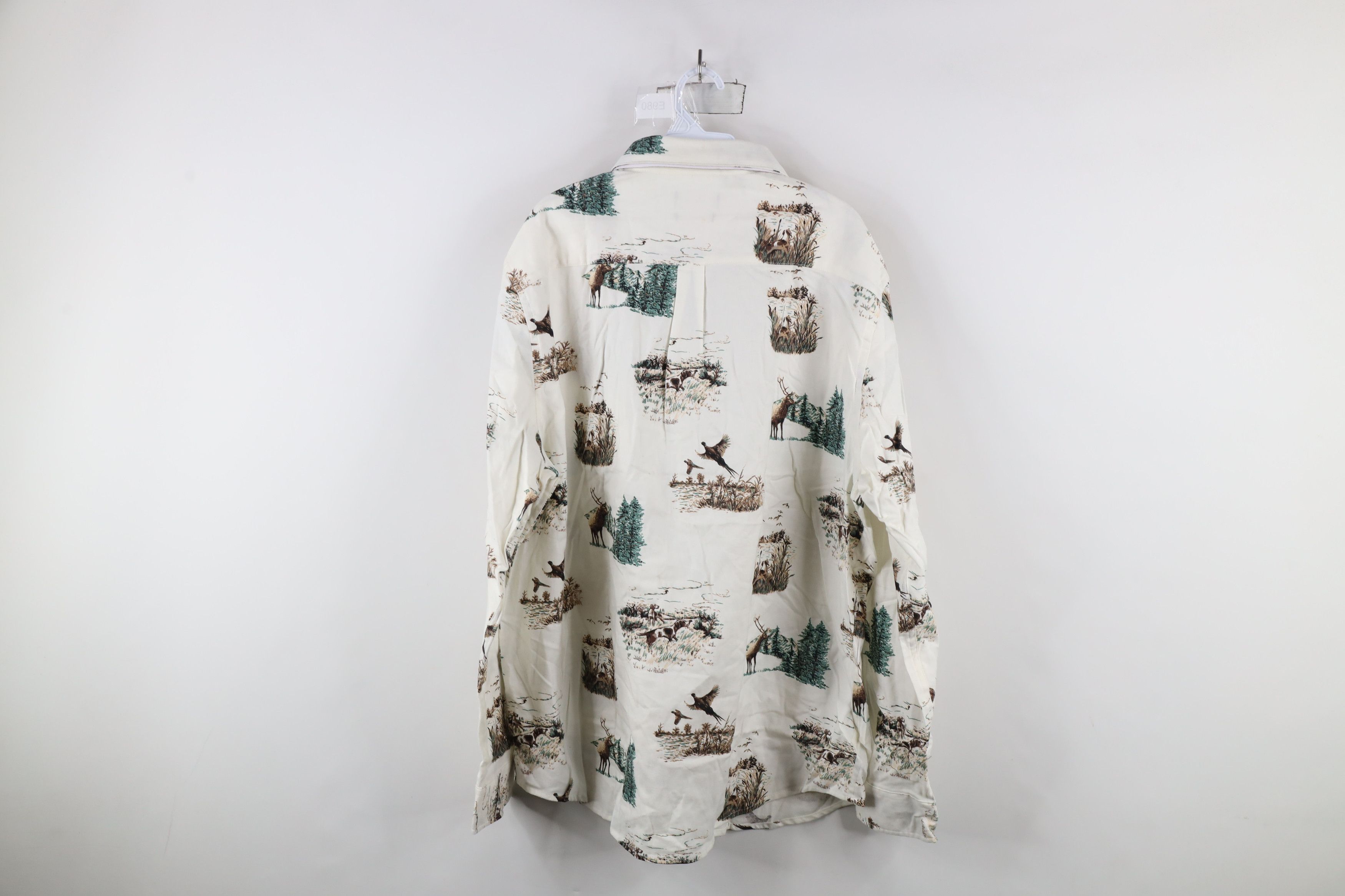 Chaps × Vintage Deadstock Vintage Chaps All Over Print Flannel Button Shirt Size US XXL / EU 58 / 5 - 12 Thumbnail