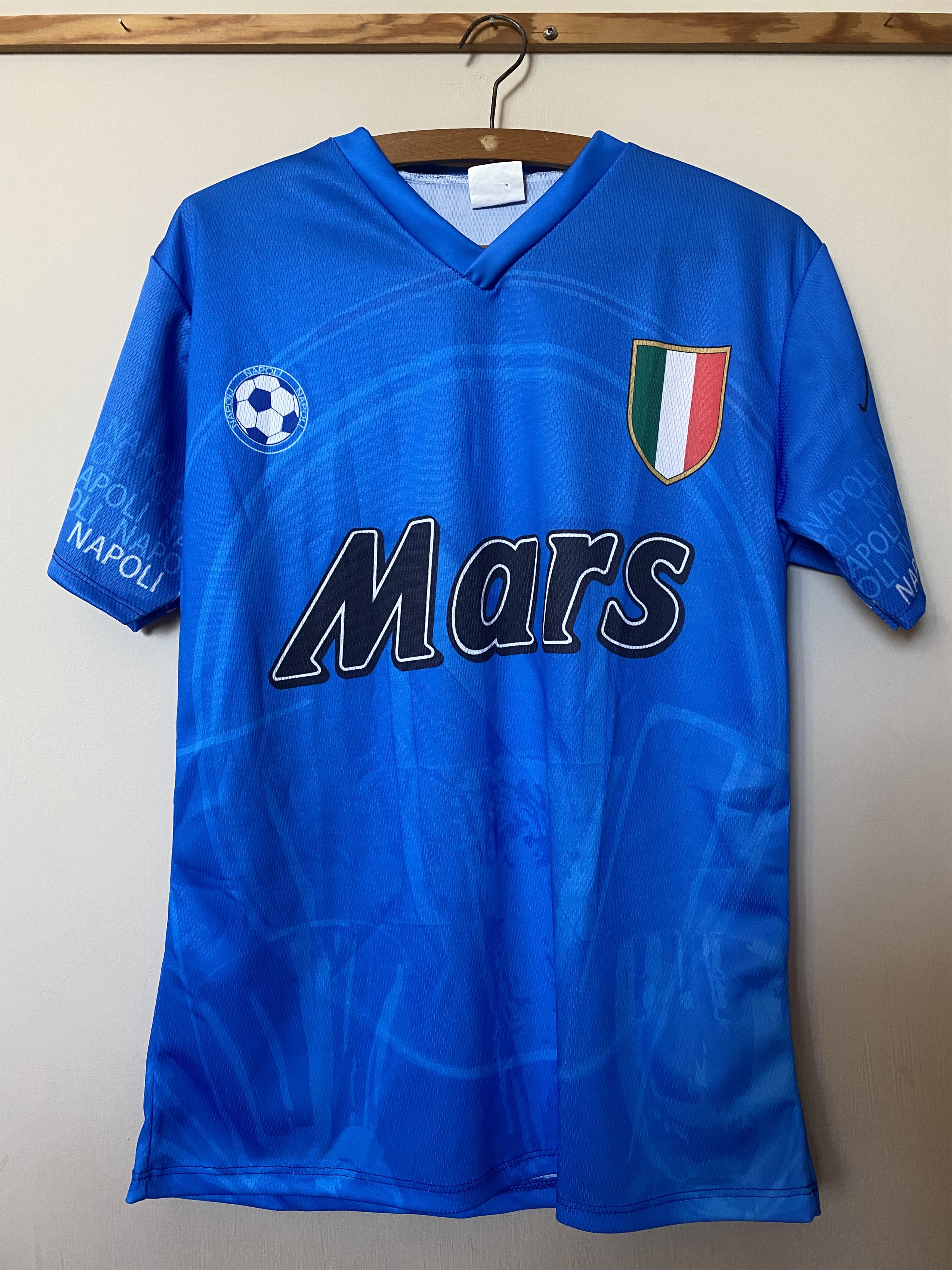 Other Vintage Retro SSC NAPOLI #10 MARADONA 1989 - 1990 M - UNIQUE Size US M / EU 48-50 / 2 - 2 Thumbnail