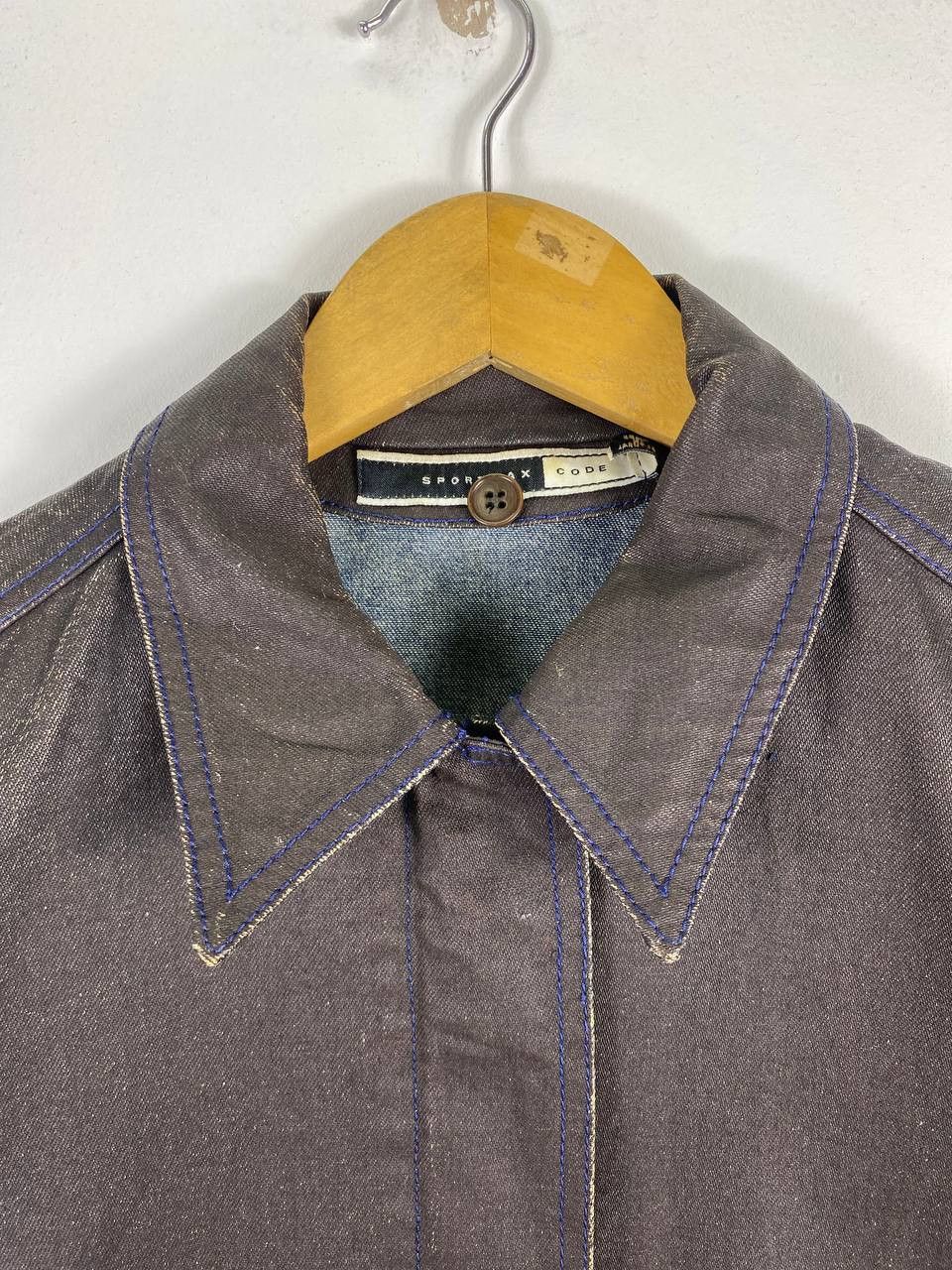 Designer × Sportmax sportsmax code waxed jacket made in portugal riri zipper Size M / US 6-8 / IT 42-44 - 2 Thumbnail