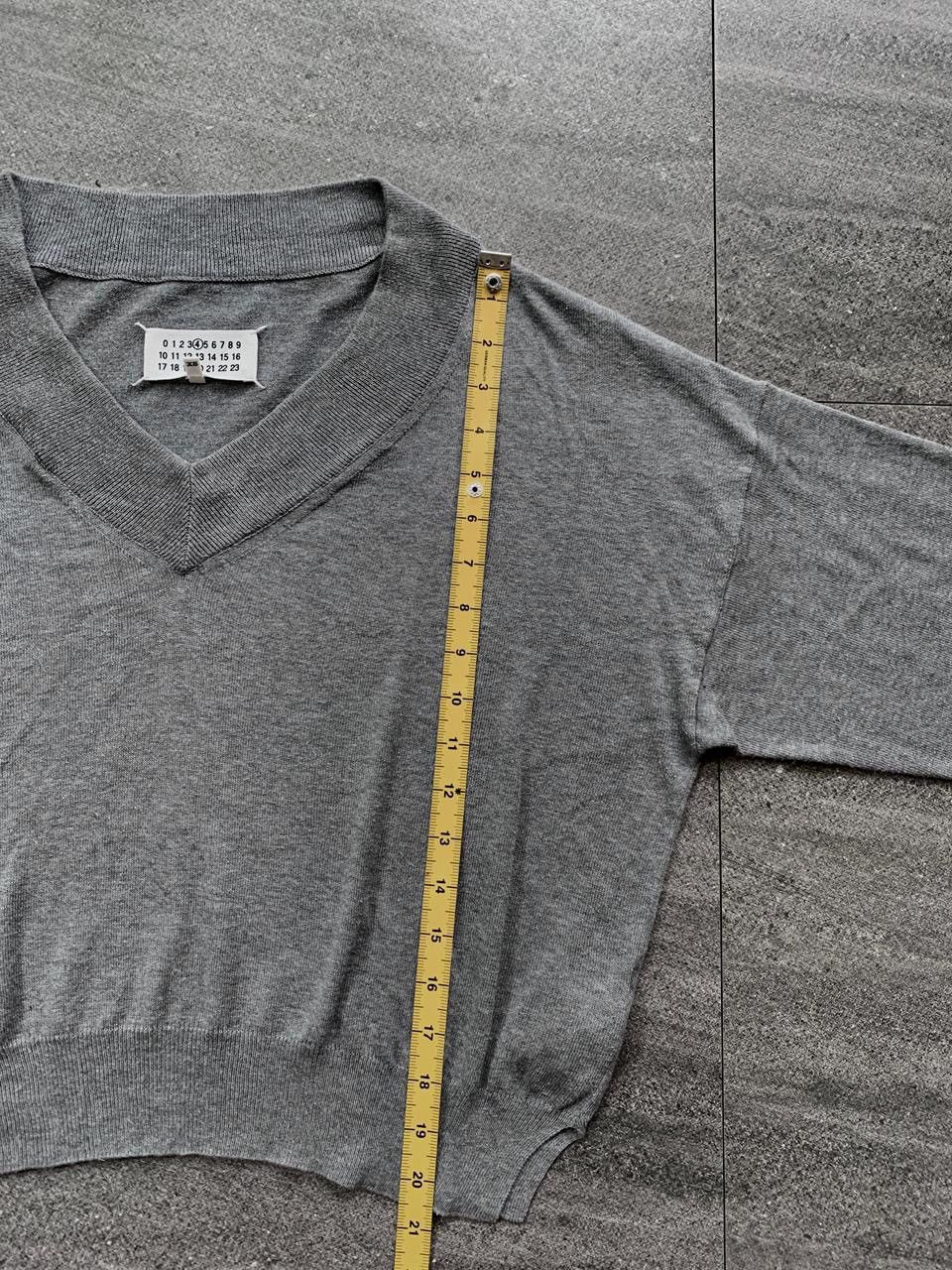 Maison Margiela FREE TAX! Line 4 Cropped Elbow Patch Sweater Size US S / EU 44-46 / 1 - 16 Thumbnail