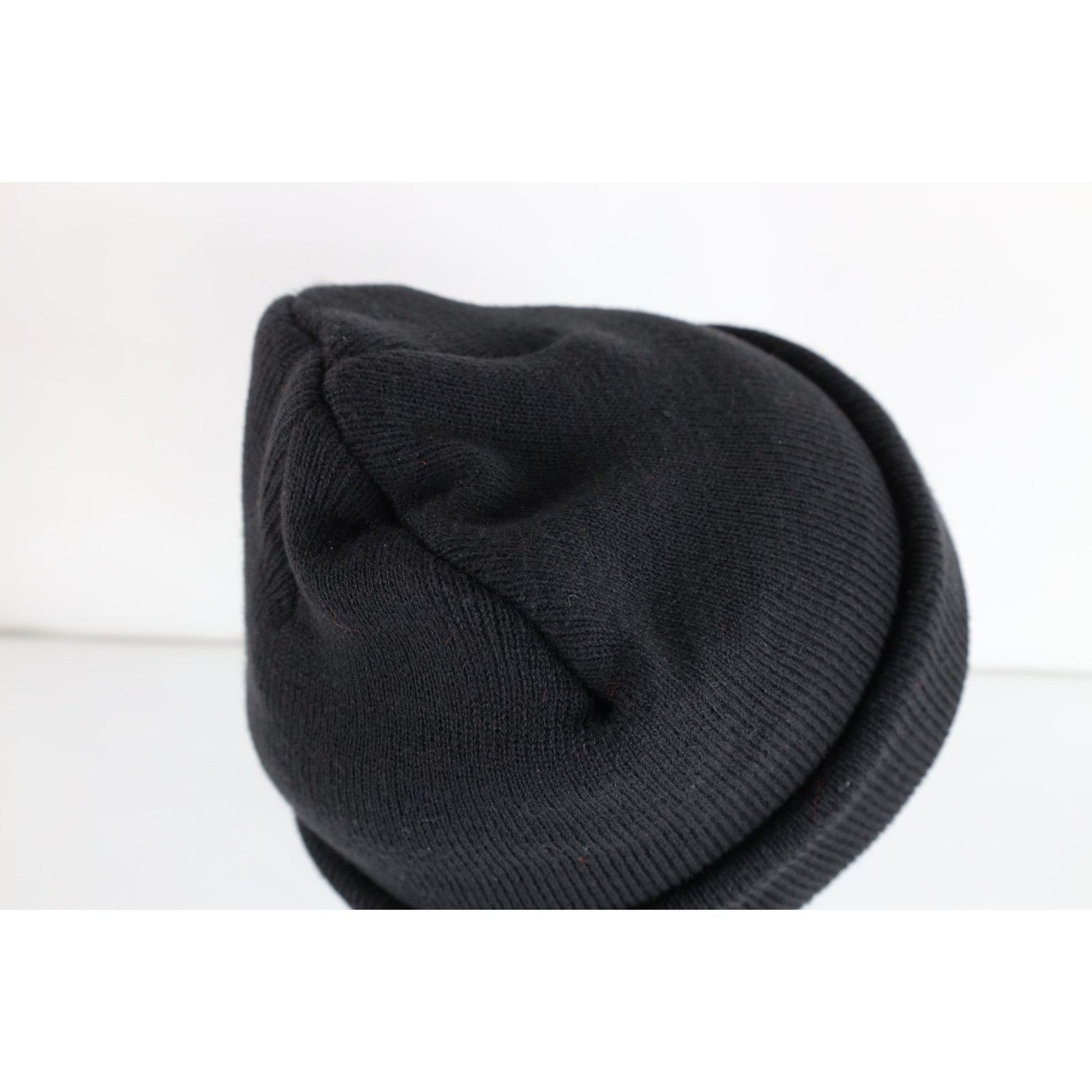 Vintage Vintage 90s Streetwear Blank Double Wall Thick Beanie Hat Size ONE SIZE - 5 Thumbnail