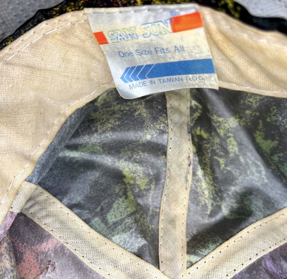 Vintage Vintage 80s/90s Miller Genuine Draft MGD Tie-Dye Hat Cap Size ONE SIZE - 4 Thumbnail