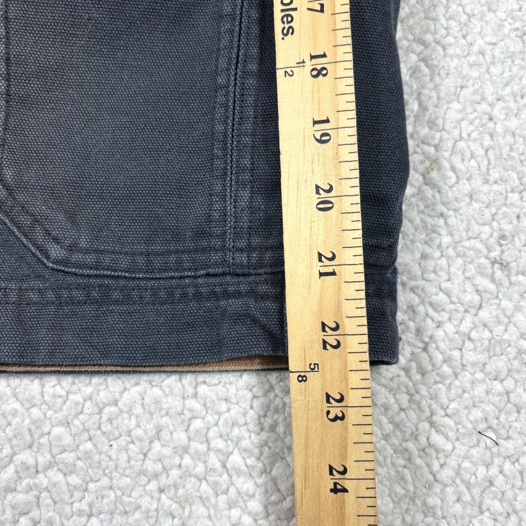 Duluth Trading Company Duluth Trading Fire Hose 12" Cargo Shorts Men 36 Black Canvas Utility Work Shorts Size US 36 / EU 52 - 6 Thumbnail