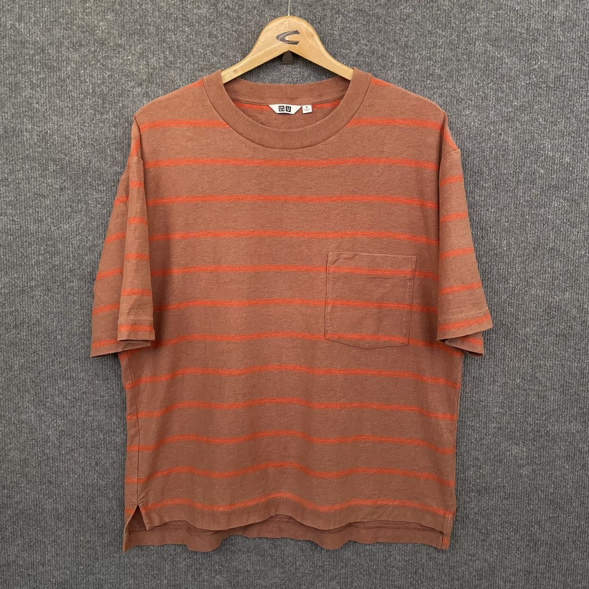 Christophe Lemaire × Japanese Brand × Lemaire Christophe Lemaire x Uniqlo U Oversized Stripes T Shirt Size US M / EU 48-50 / 2 - 1 Thumbnail