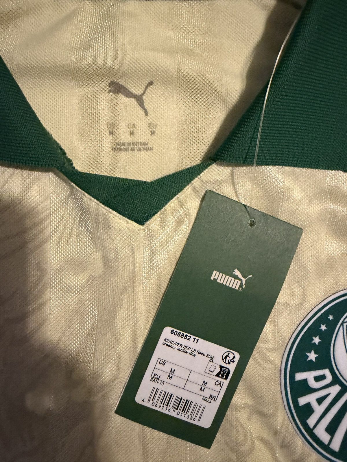 Puma Palmeiras Retro CWC Jersey Size US M / EU 48-50 / 2 - 2 Thumbnail