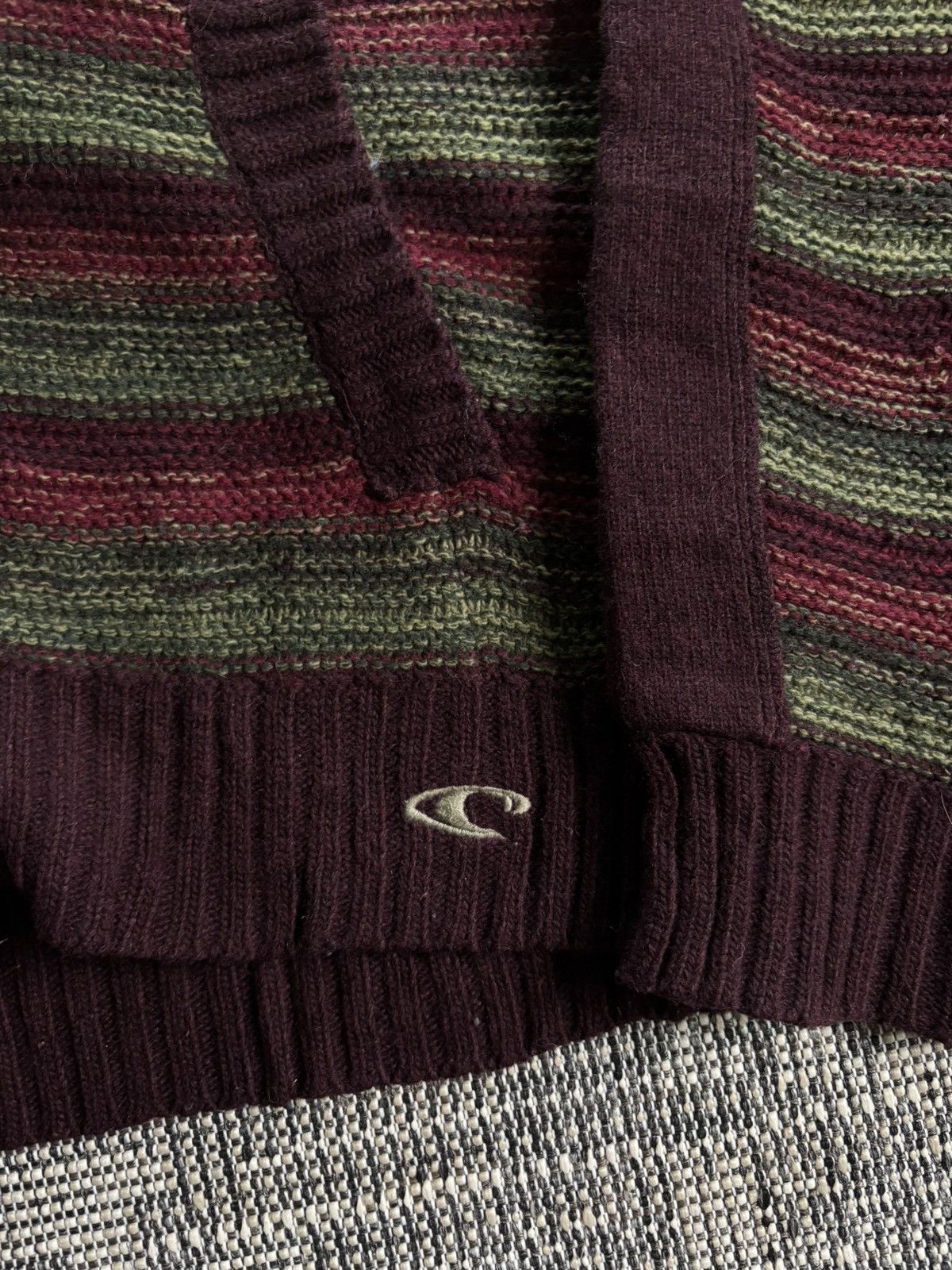 O'Neill O’neill Very Rare Wool Vintage Winter Ski Full Zip Sweater Size L / US 10 / IT 46 - 6 Thumbnail