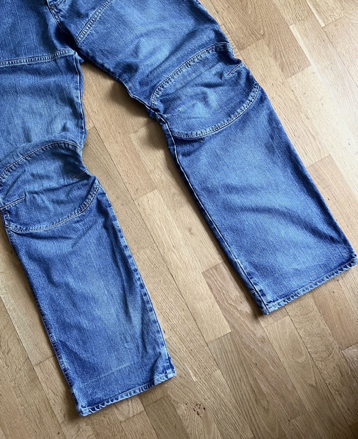 G-Star Y2K G-Star Double Knee Elwood Baggy Fit Denim Jeans Size US 30 / EU 46 - 9 Thumbnail
