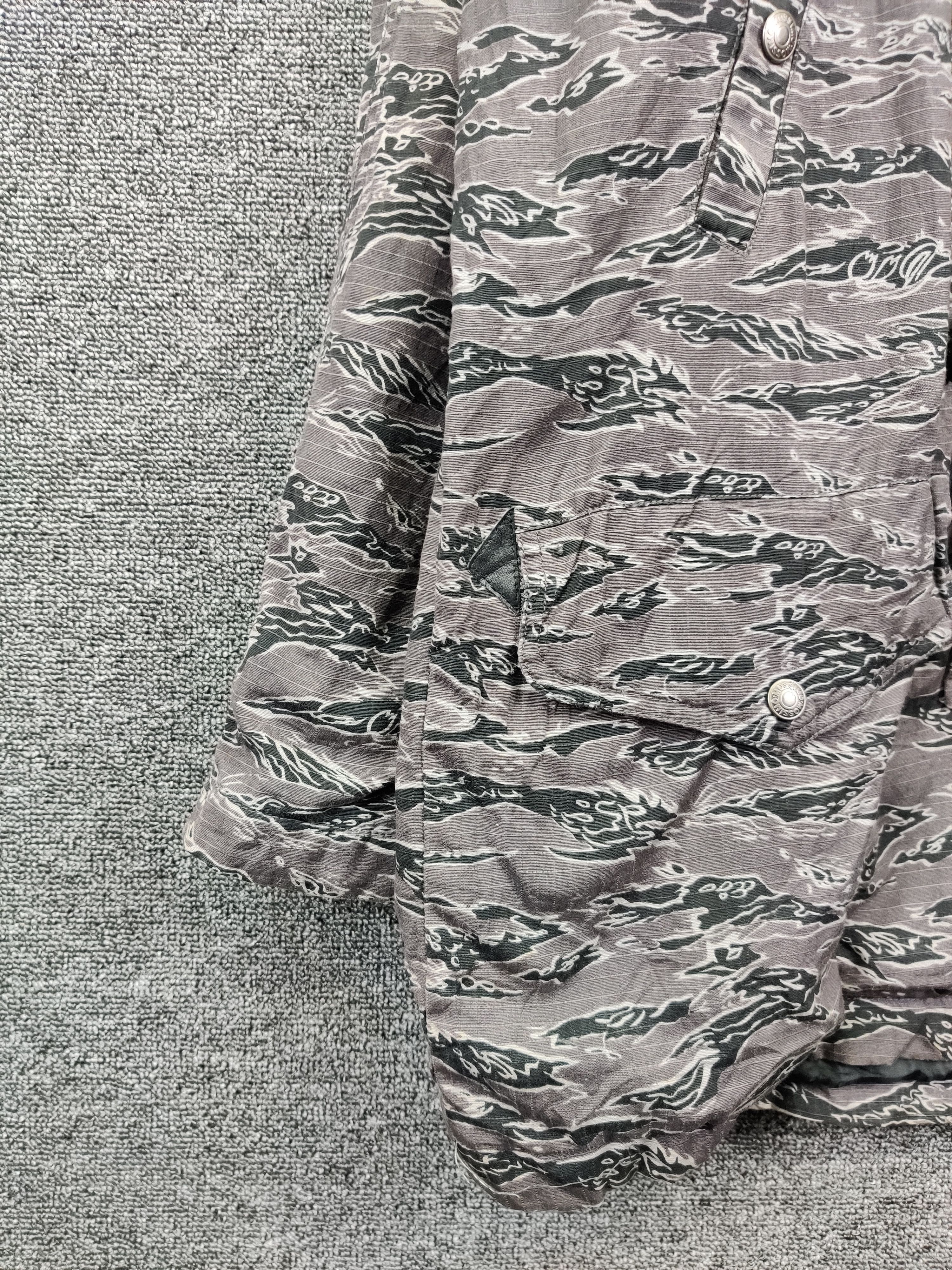 Mossimo Vintage Mossimo Sport Camouflage Flight Parka Fur Jacket Size US M / EU 48-50 / 2 - 4 Thumbnail