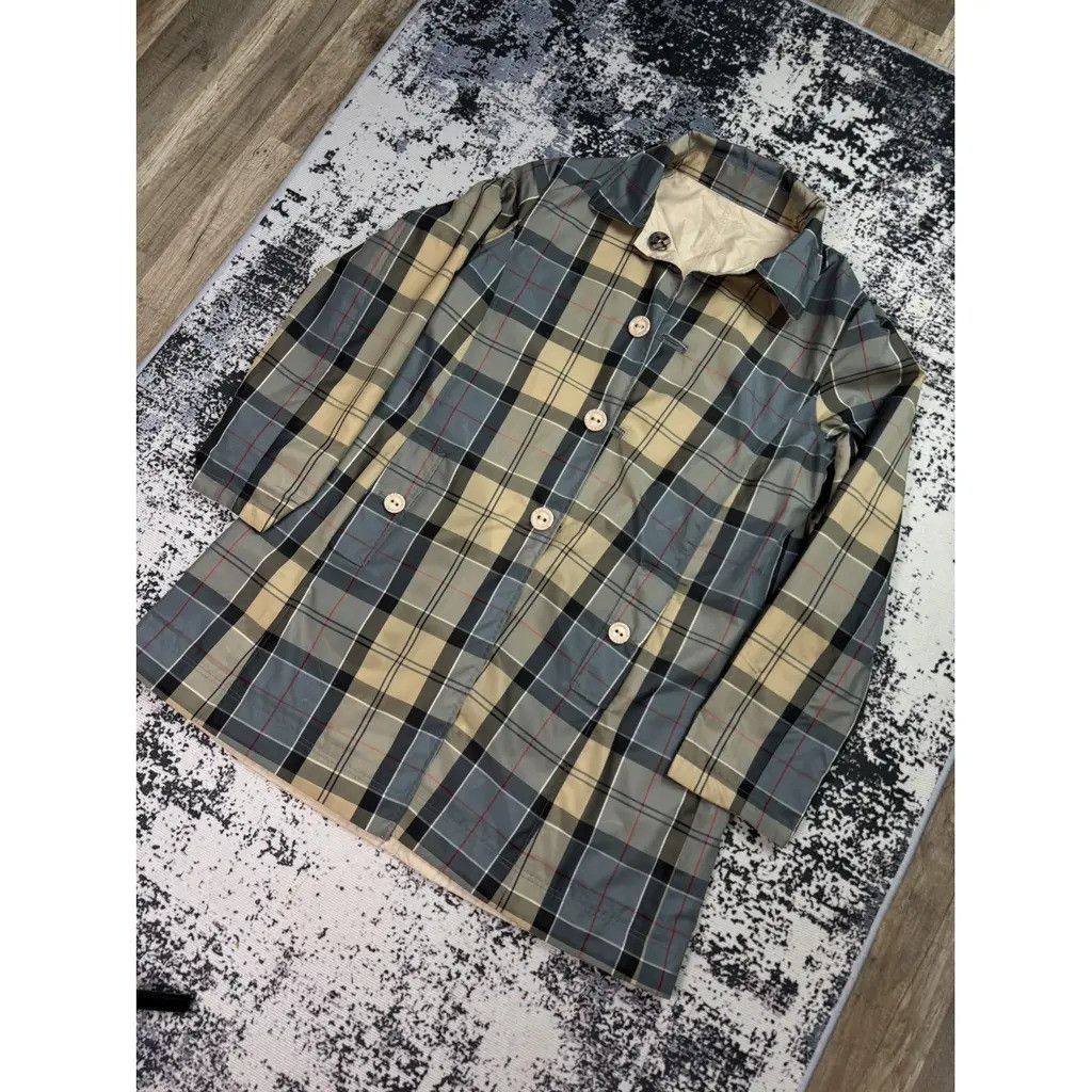 Barbour Barbour Reverseable Full pattern coat Beige Size 42 fit L/XL Size M / US 6-8 / IT 42-44 - 2 Thumbnail