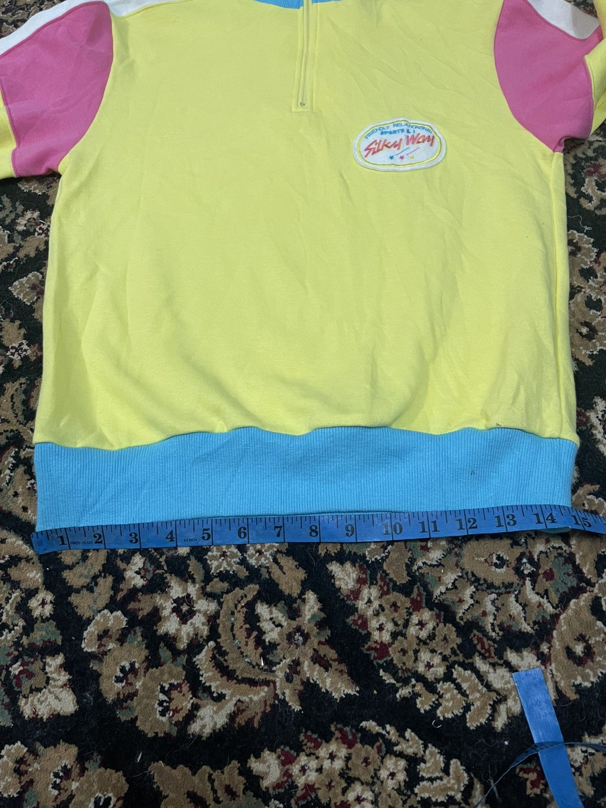Other Vintage Silky Way Half zipper sweater Size L / US 10 / IT 46 - 12 Thumbnail
