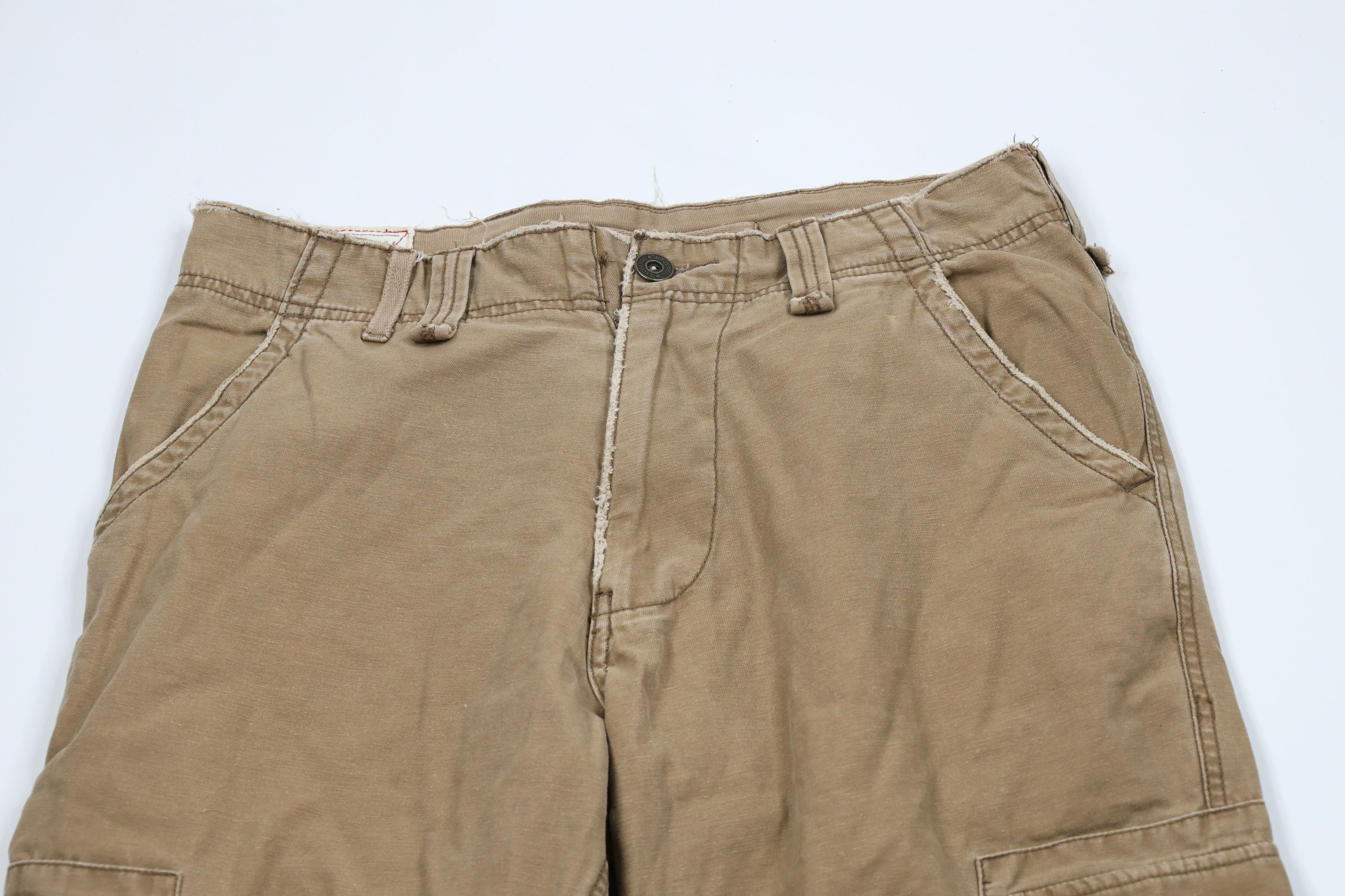 Vintage Vintage 90s Y2K Streetwear Wide Leg Baggy Cargo Pants Size US 32 / EU 48 - 2 Thumbnail