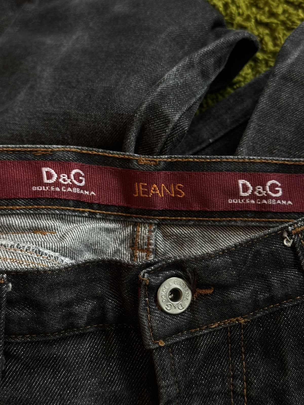 Dolce & Gabbana Dolce & Gabbana D&G 2000s vintage Y2K zip opening jeans Size 28" / US 6 / IT 42 - 6 Thumbnail