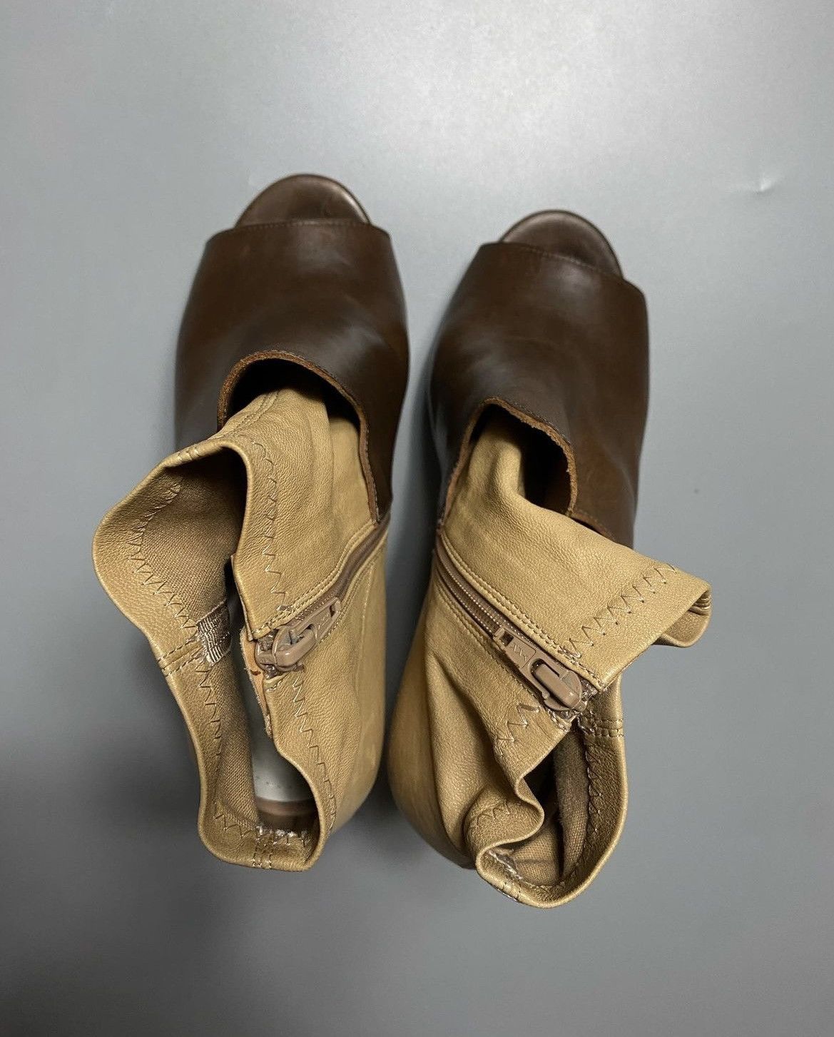 Maison Margiela Maison Margiela Leather Boots Size US 7 / IT 37 - 4 Thumbnail