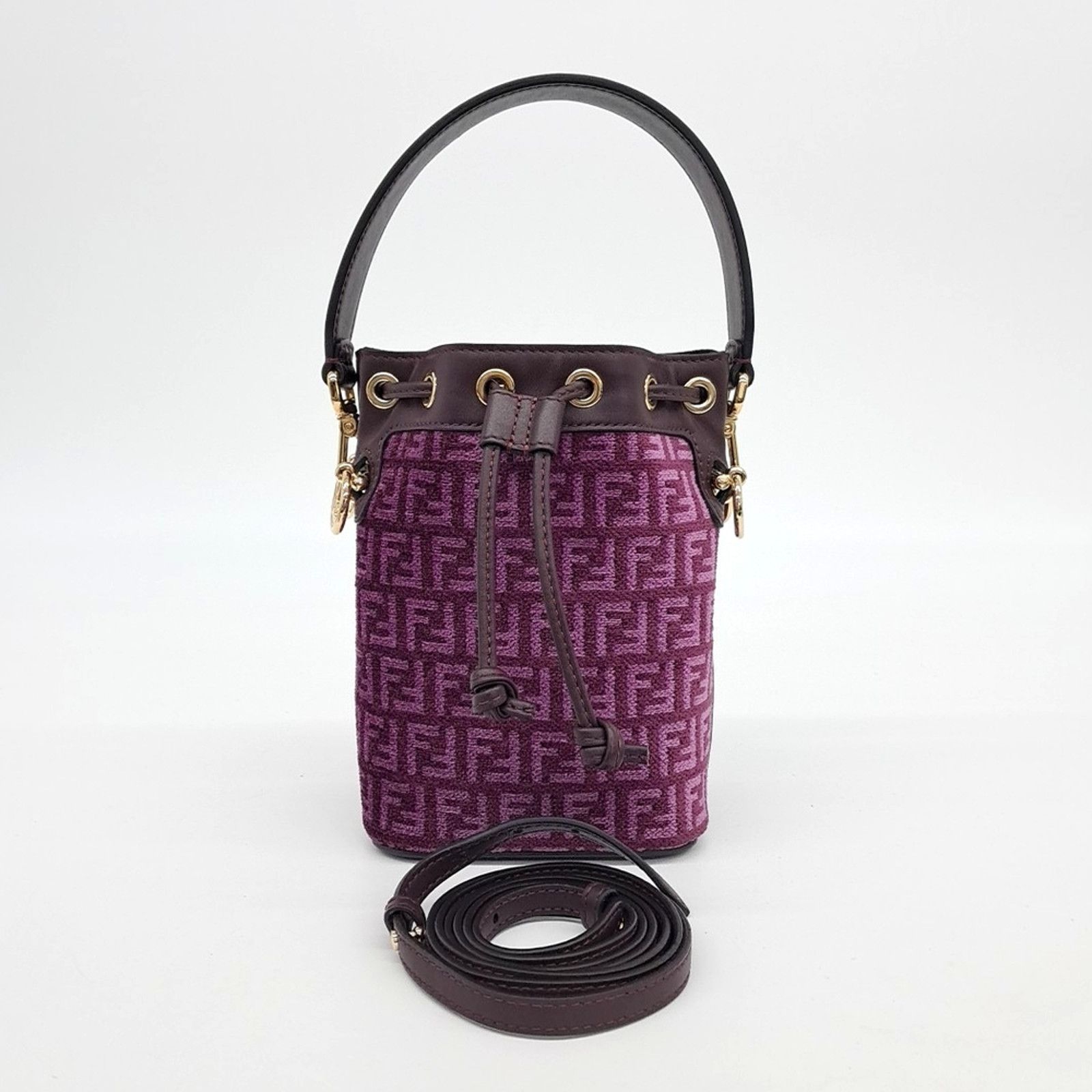 Fendi Montresor Bucket Bag Mini (8Bs010) (10076754), Women's