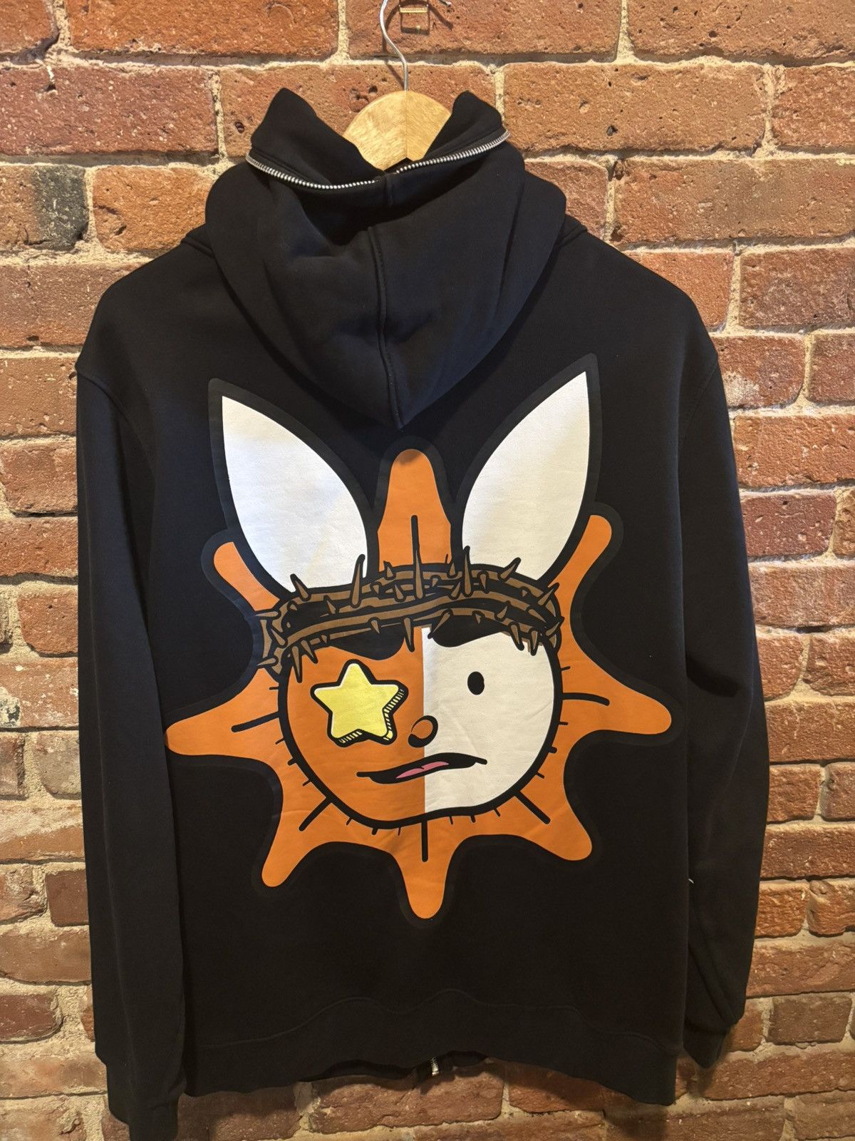 トップス glo gang glogang zip hoodie Glo Gang Skeleton Full-zip Hoodie – Vintage Jacket